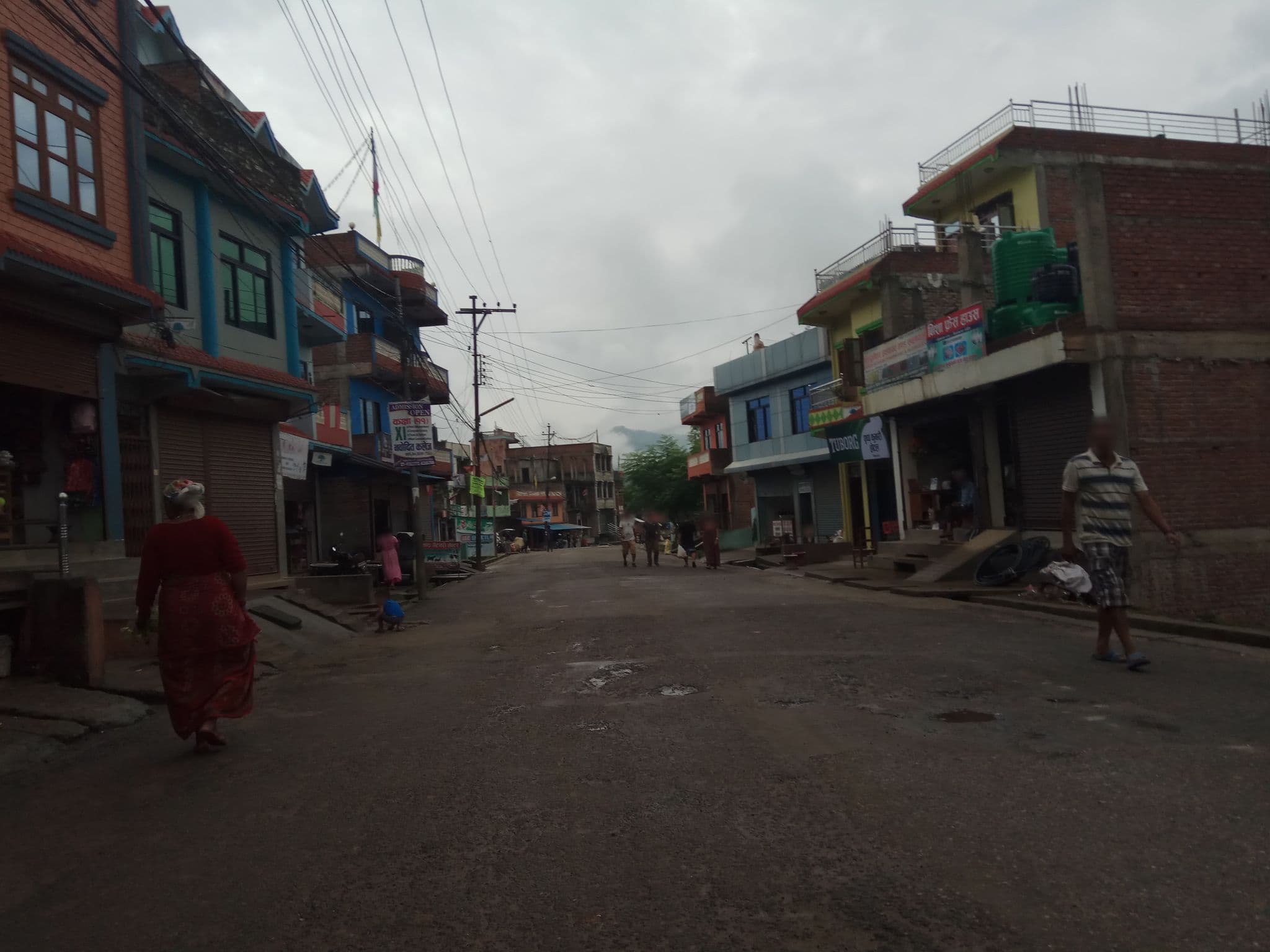 Street view near Hotel Samrat, Ki̇̄rtipur — © nirabpudasaini (CC BY-SA · Mapillary)