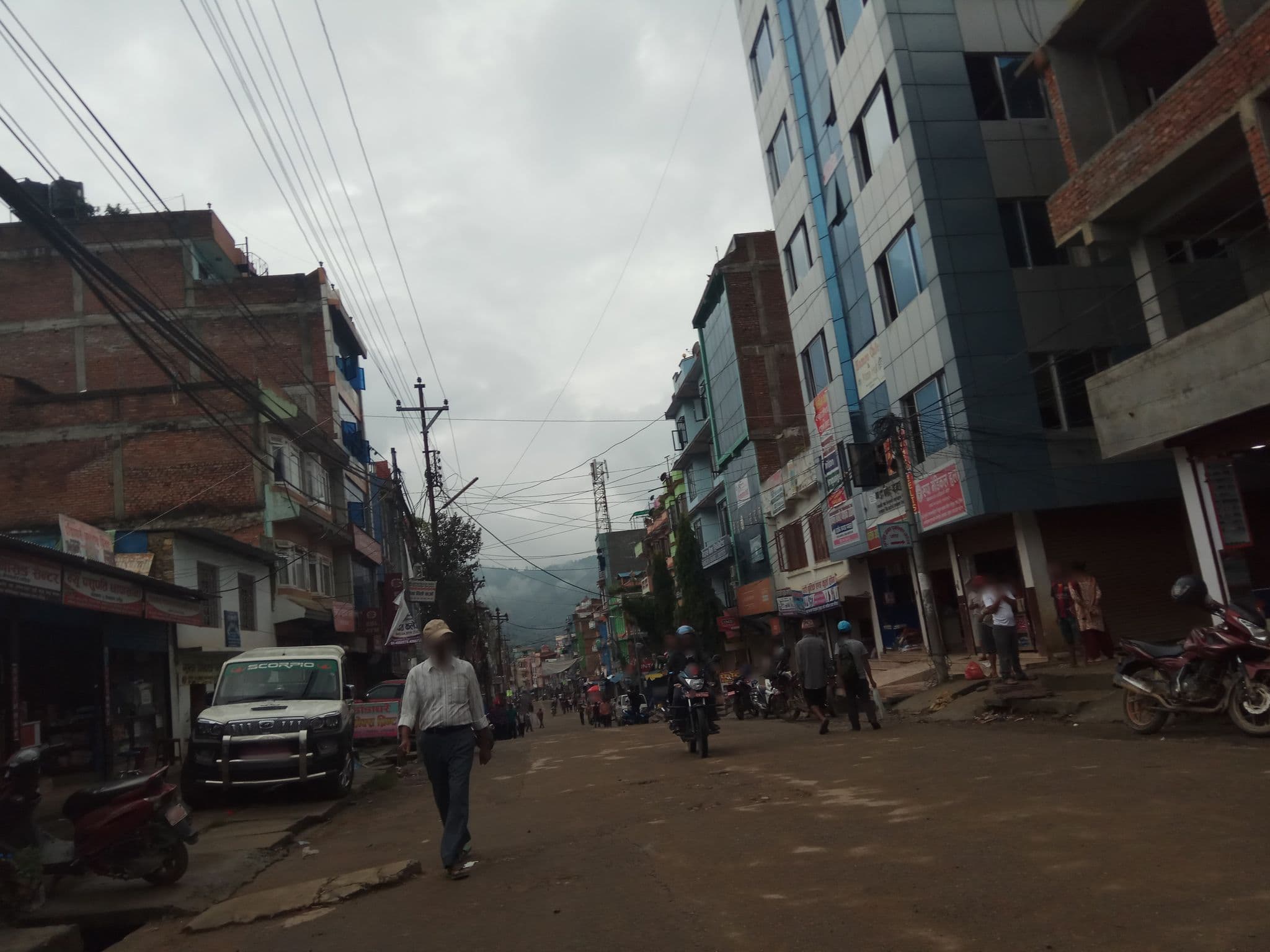 Street view near IK Guest House, Ki̇̄rtipur — © nirabpudasaini (CC BY-SA · Mapillary)