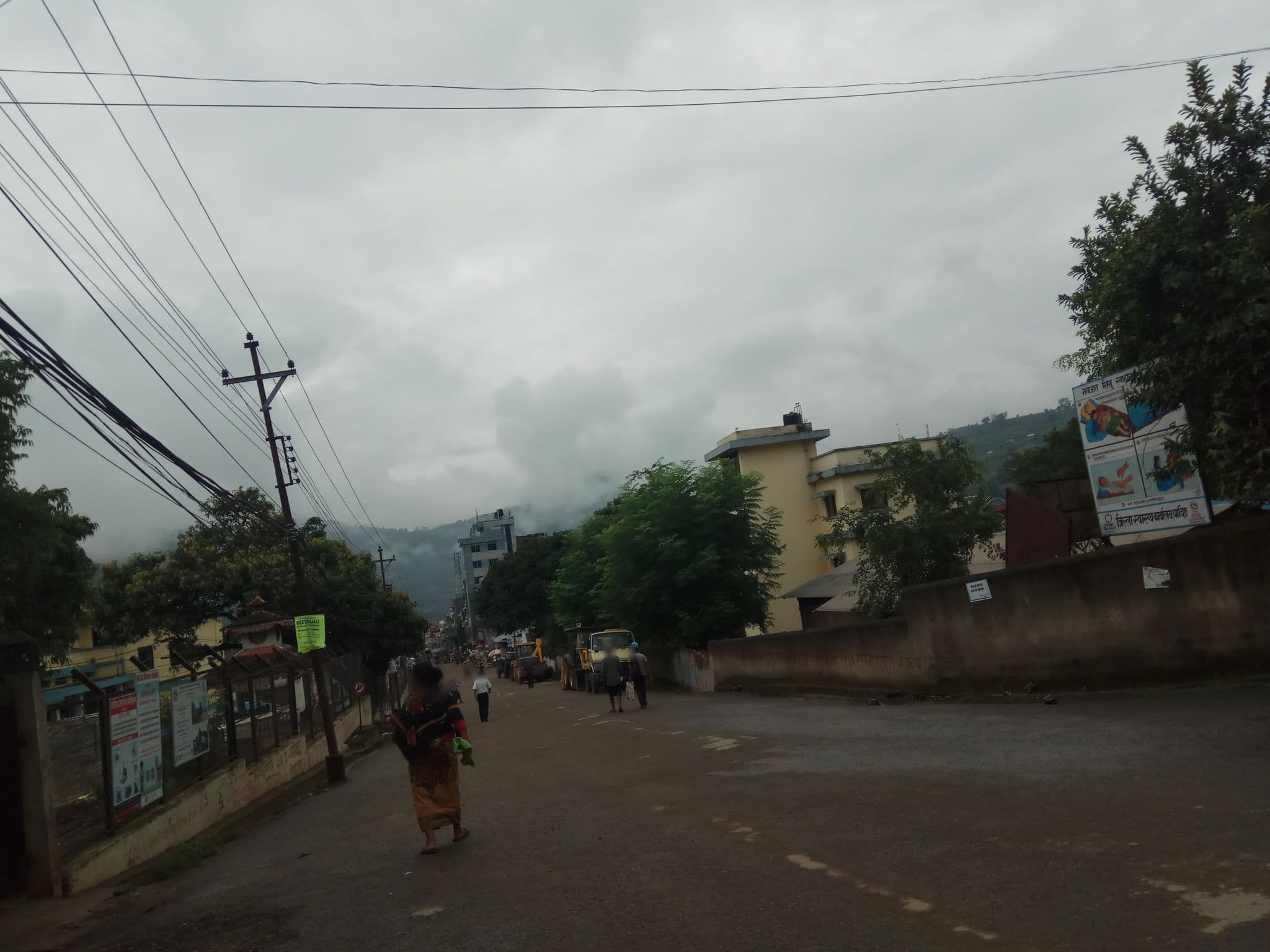 Street view near Daju Vai Khaja Ghar, Ki̇̄rtipur — © nirabpudasaini (CC BY-SA · Mapillary)