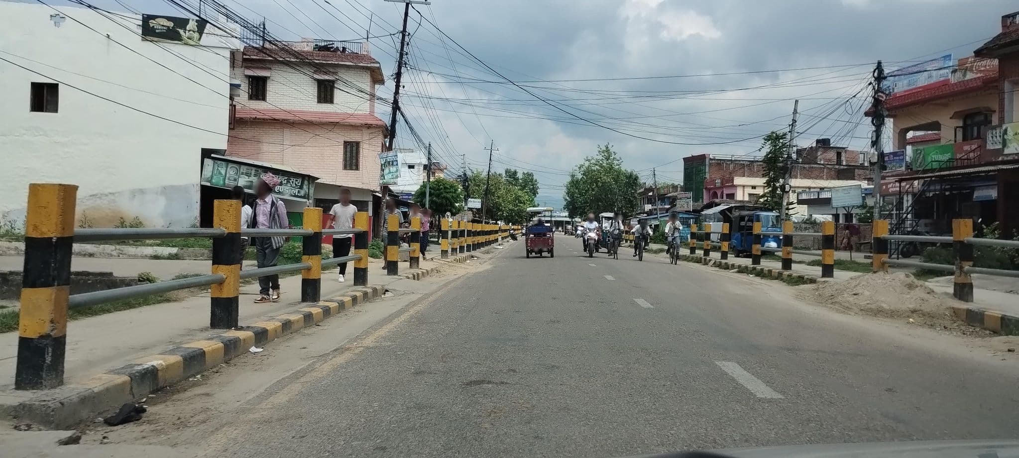 Street view near New Chandra Surya Hotel and Lodge, Nepalgunj