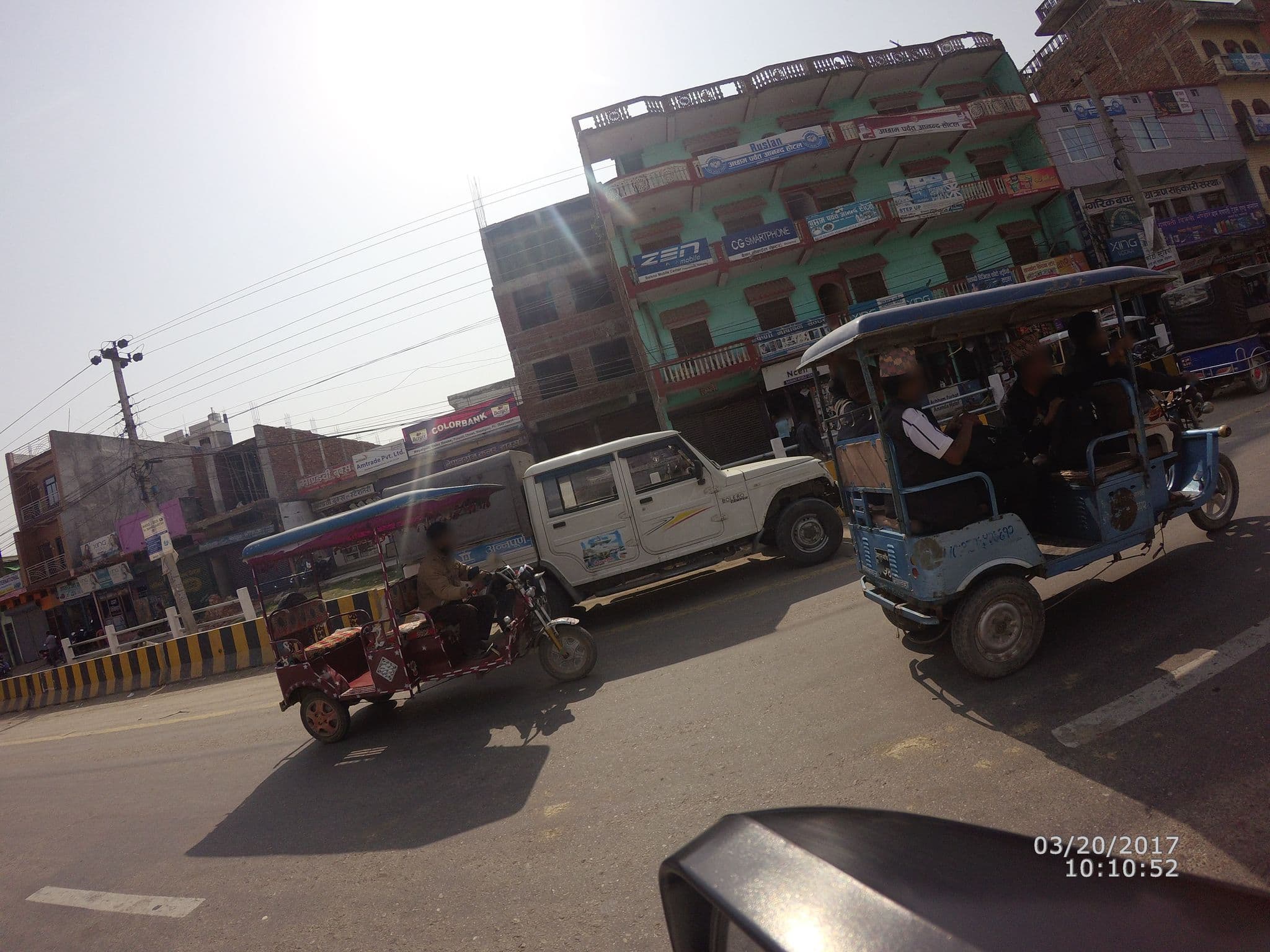 Street view near Butwal Guest House, Nepalgunj