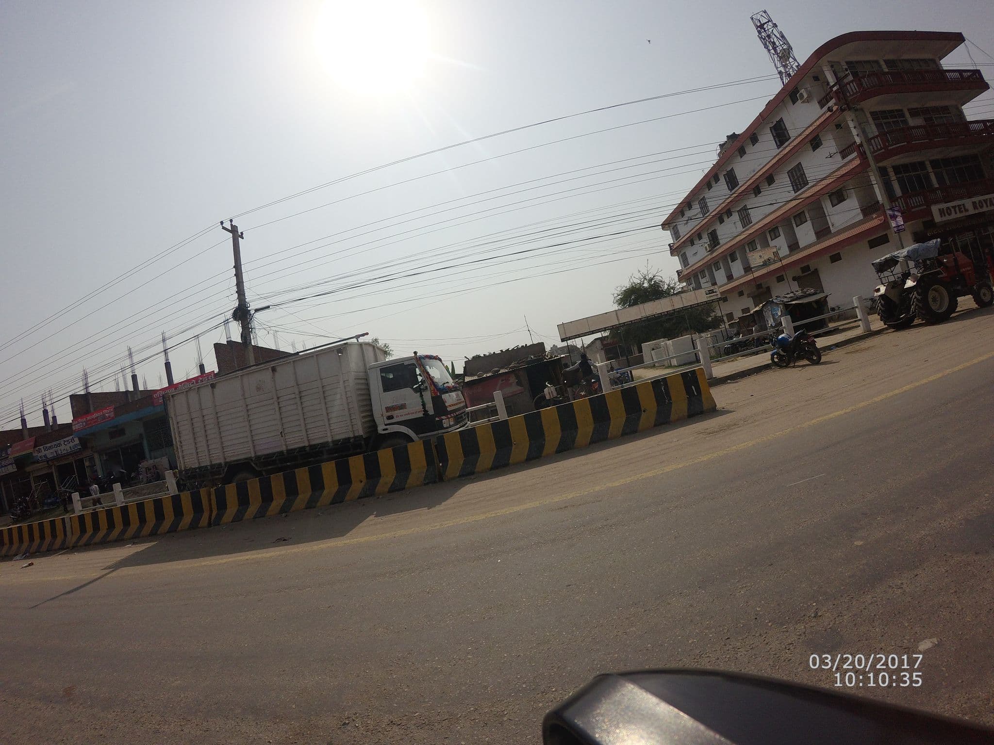 Street view near New Gulmeli Hotel, Nepalgunj