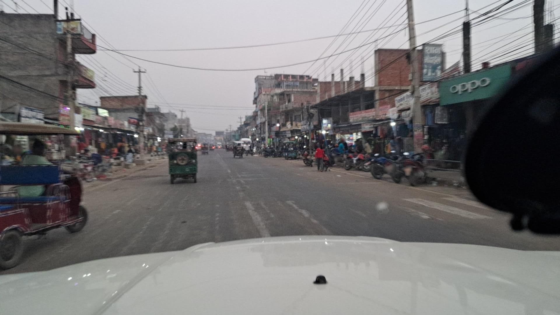 Street view near Puthani Chuter Bhuj Hotel, Nepalgunj