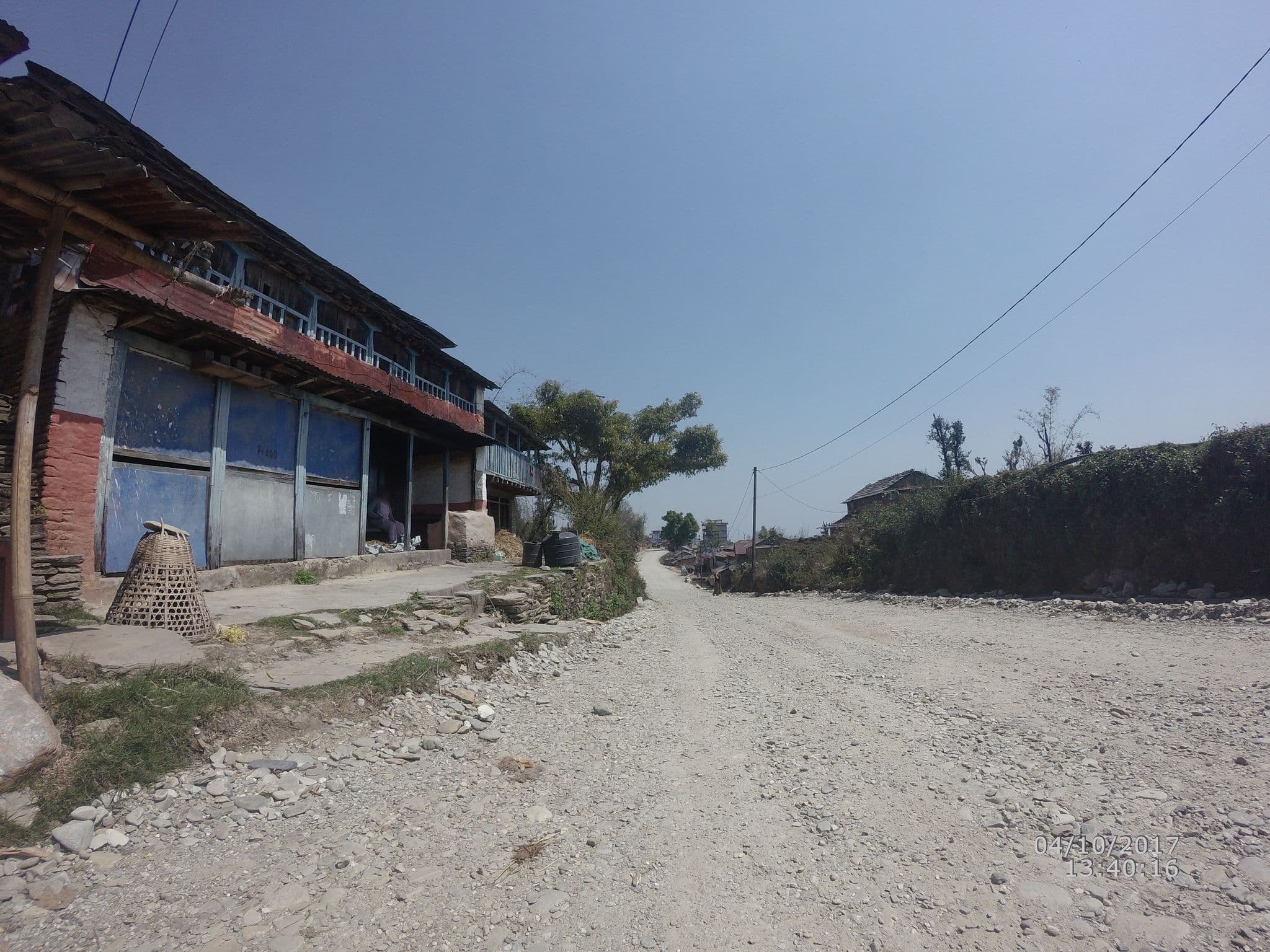 Street view near Kaskikot Homestay, Pokhara