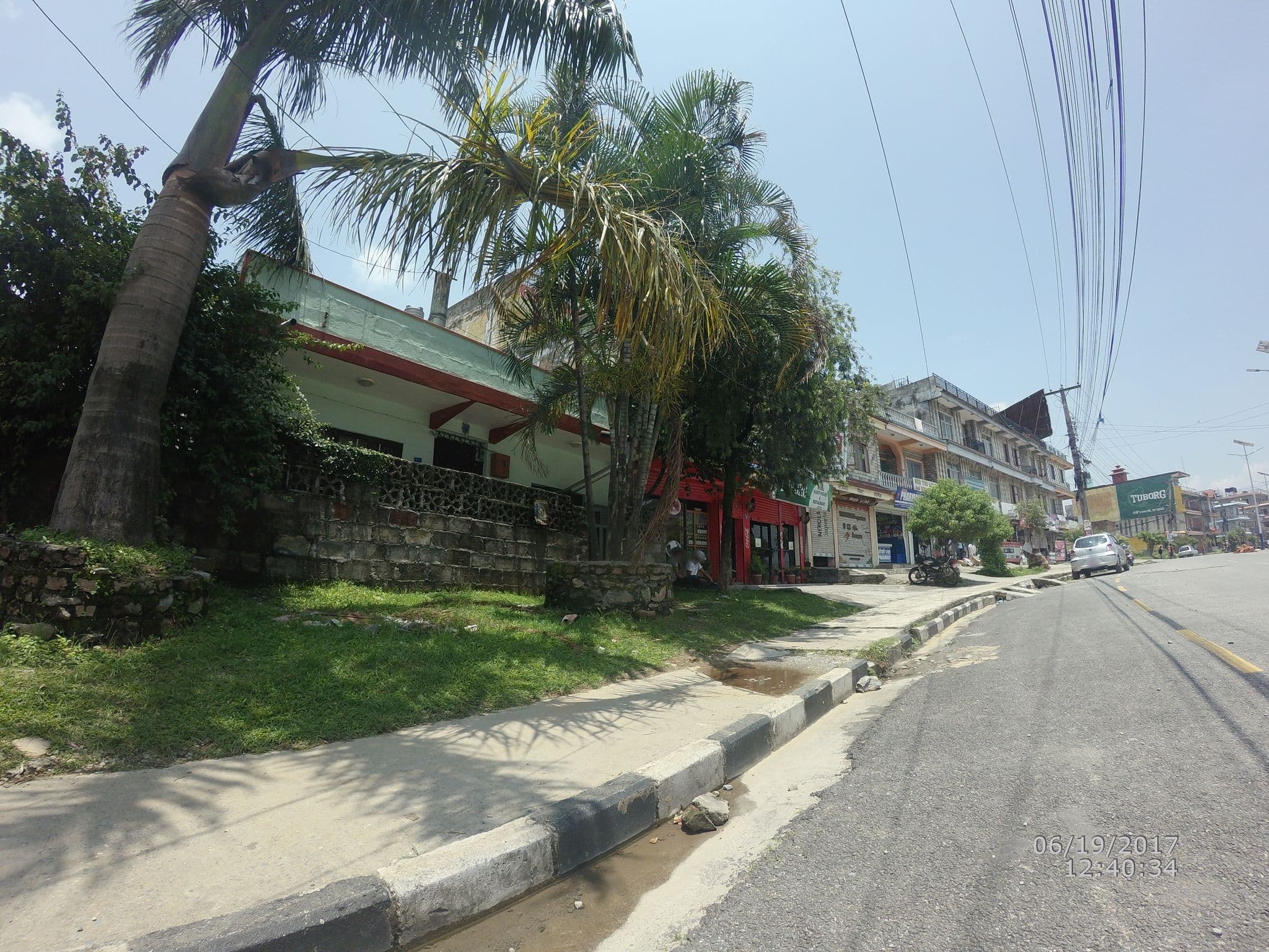 Street view near Bishal Guest House, Pokhara