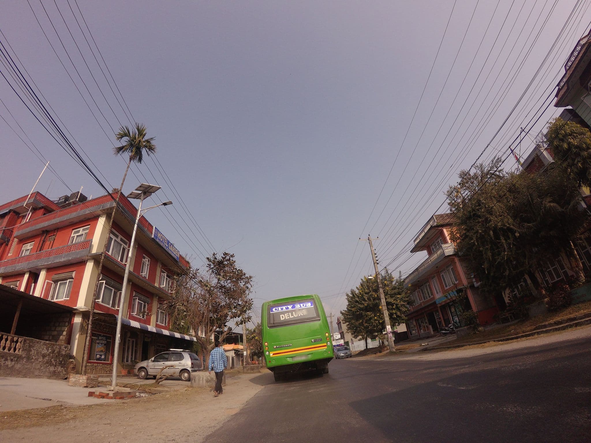 Street view near Mountain Overland, Pokhara