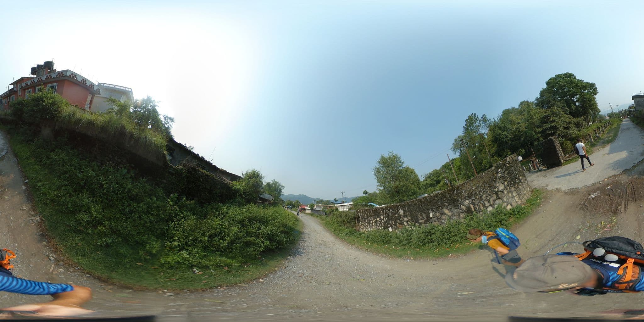 Street view near Hotel Garden Orchid Bar and Restaurant, Pokhara — © javiersanp (CC BY-SA · Mapillary)