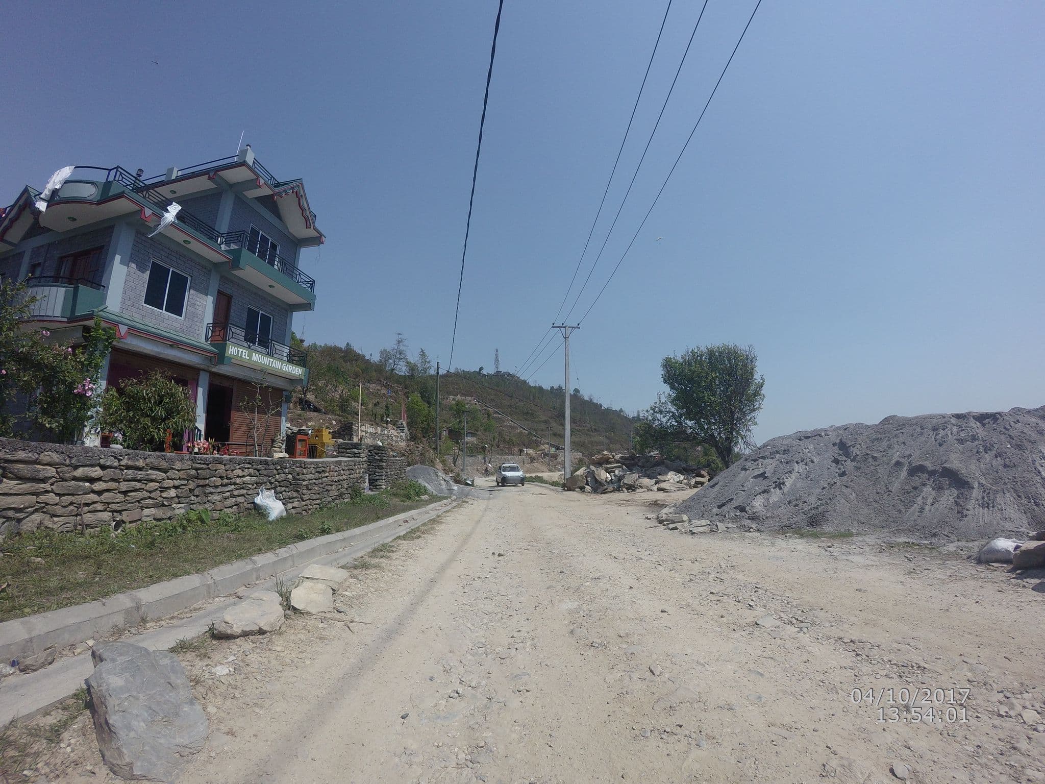 Street view near Hotel Mountain Garden, Pokhara
