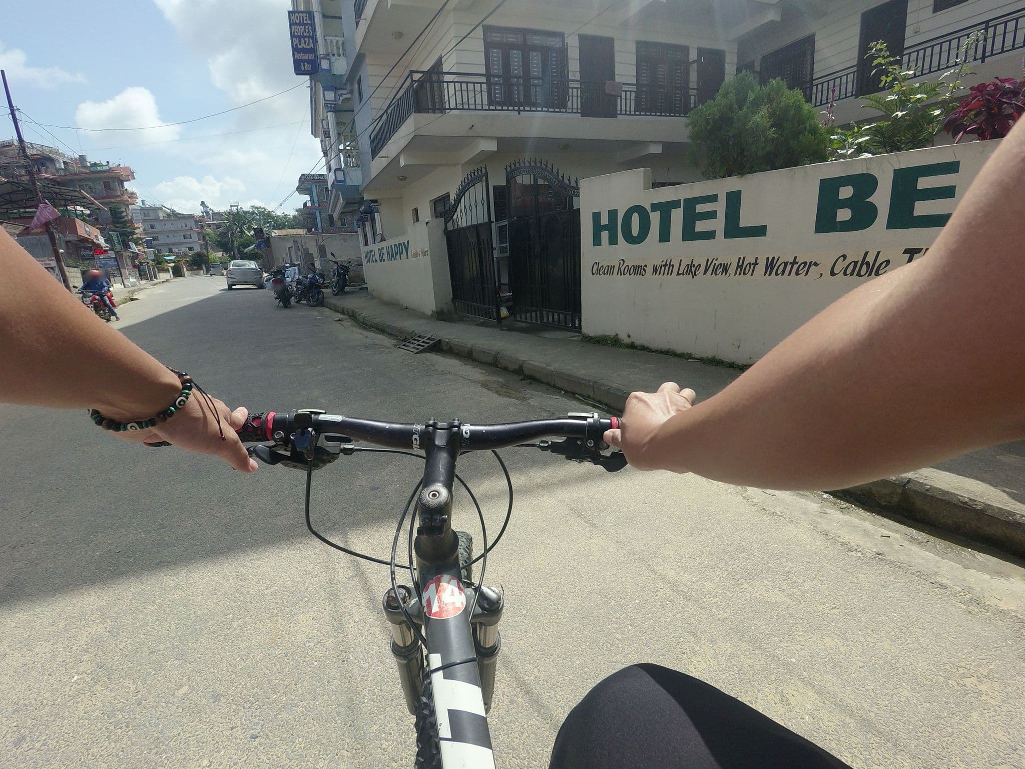 Street view near Pokhara Village Resort, Pokhara — © GOwin (CC BY-SA · Mapillary)
