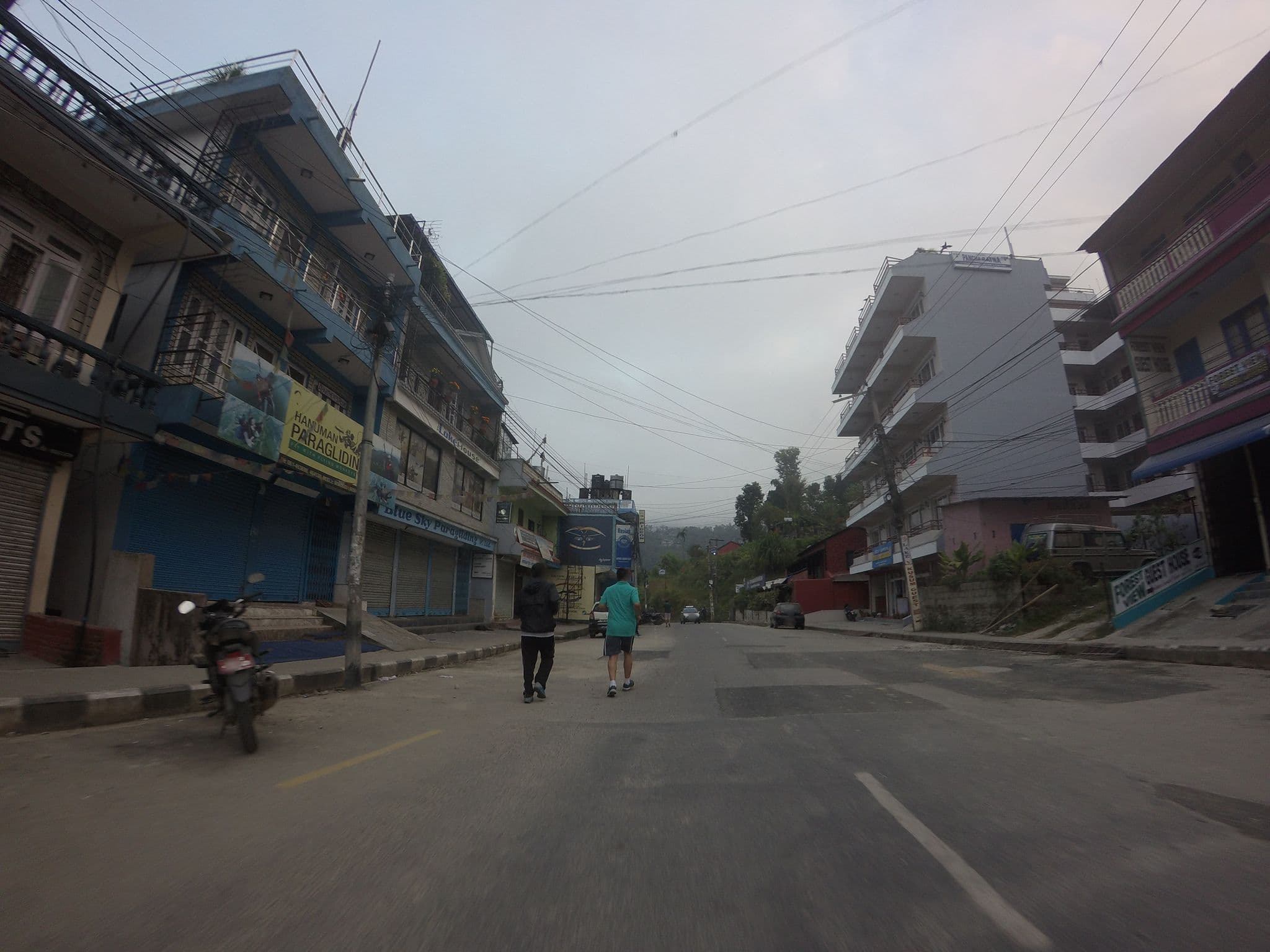 Street view near The Lake House, Pokhara