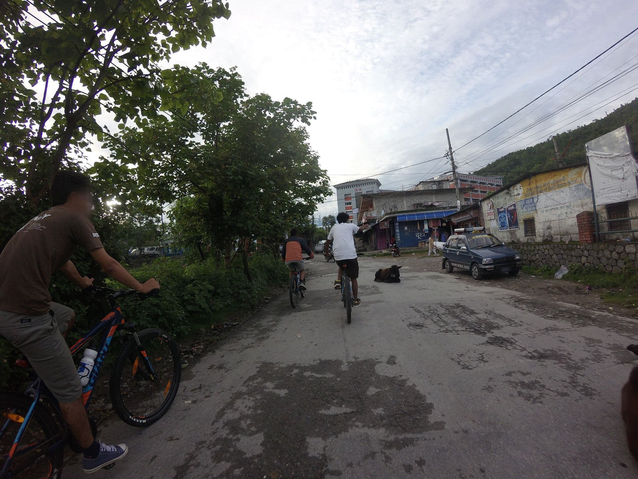 Street view near Syangja Hotel, Pokhara