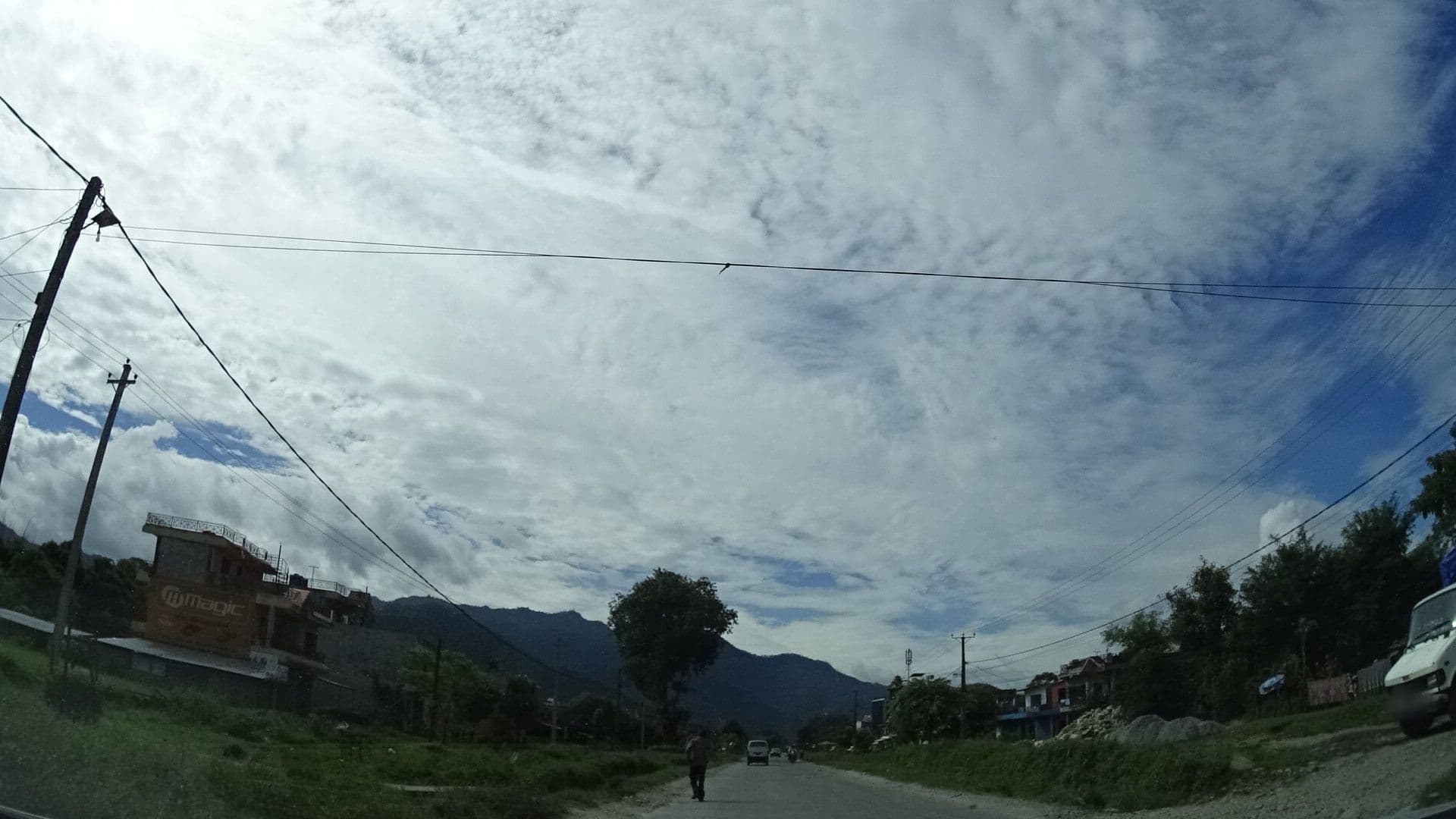 Street view near KC Khaja Ghar, Pokhara