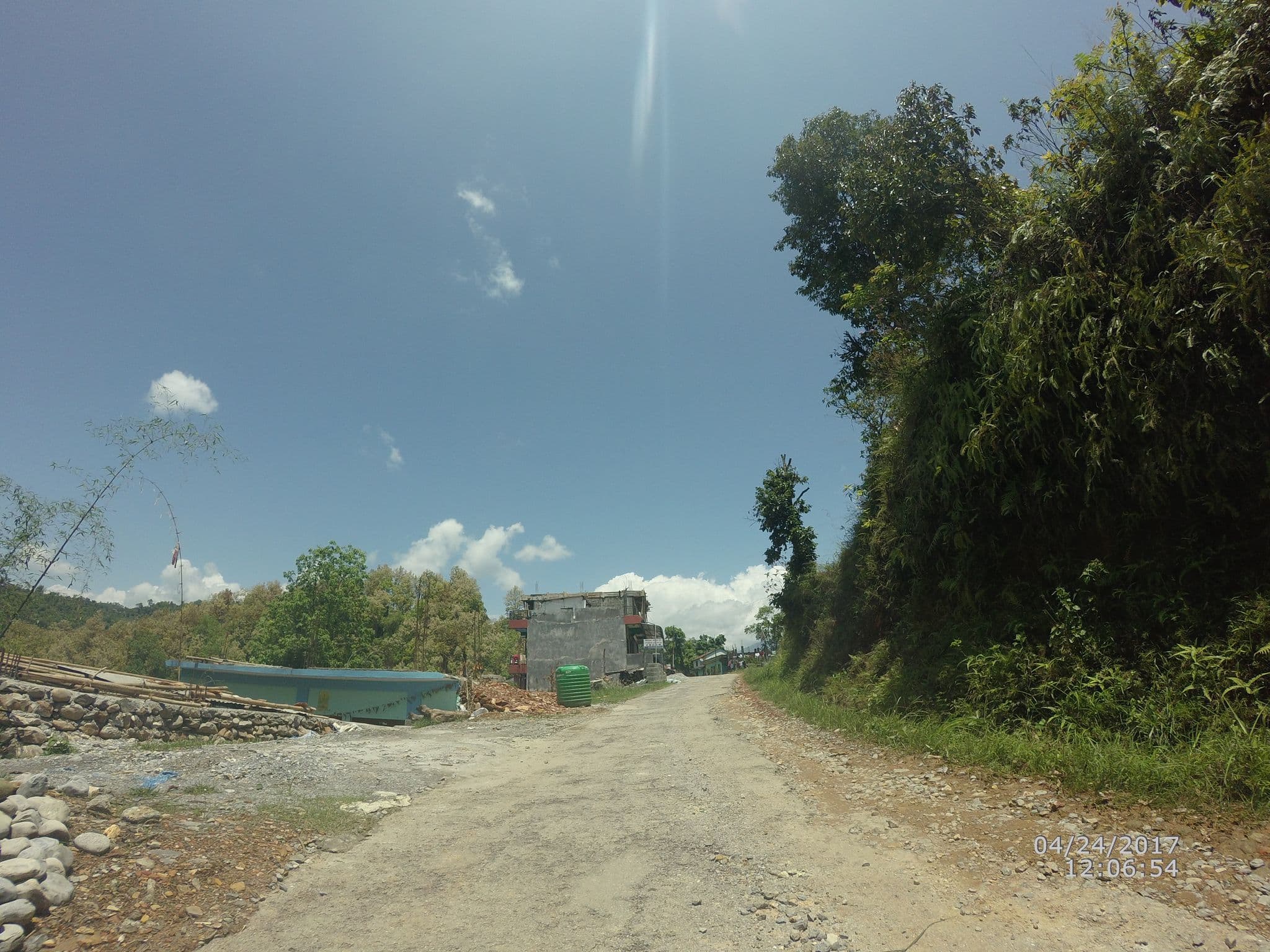 Street view near Nisan Guest House, Pokhara