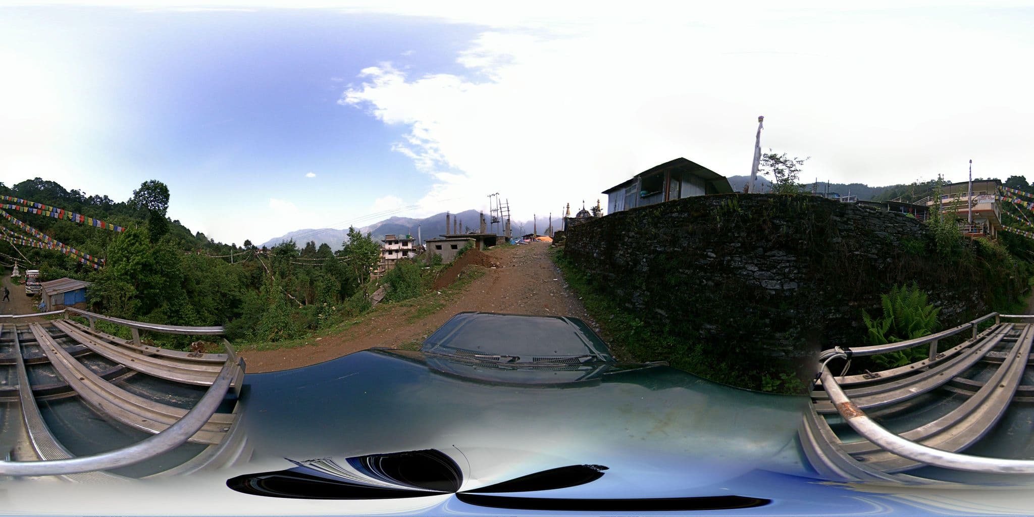 Street view near Hotel Yangri Peak, Chautārā — © Nepal_FRES (CC BY-SA · Mapillary)