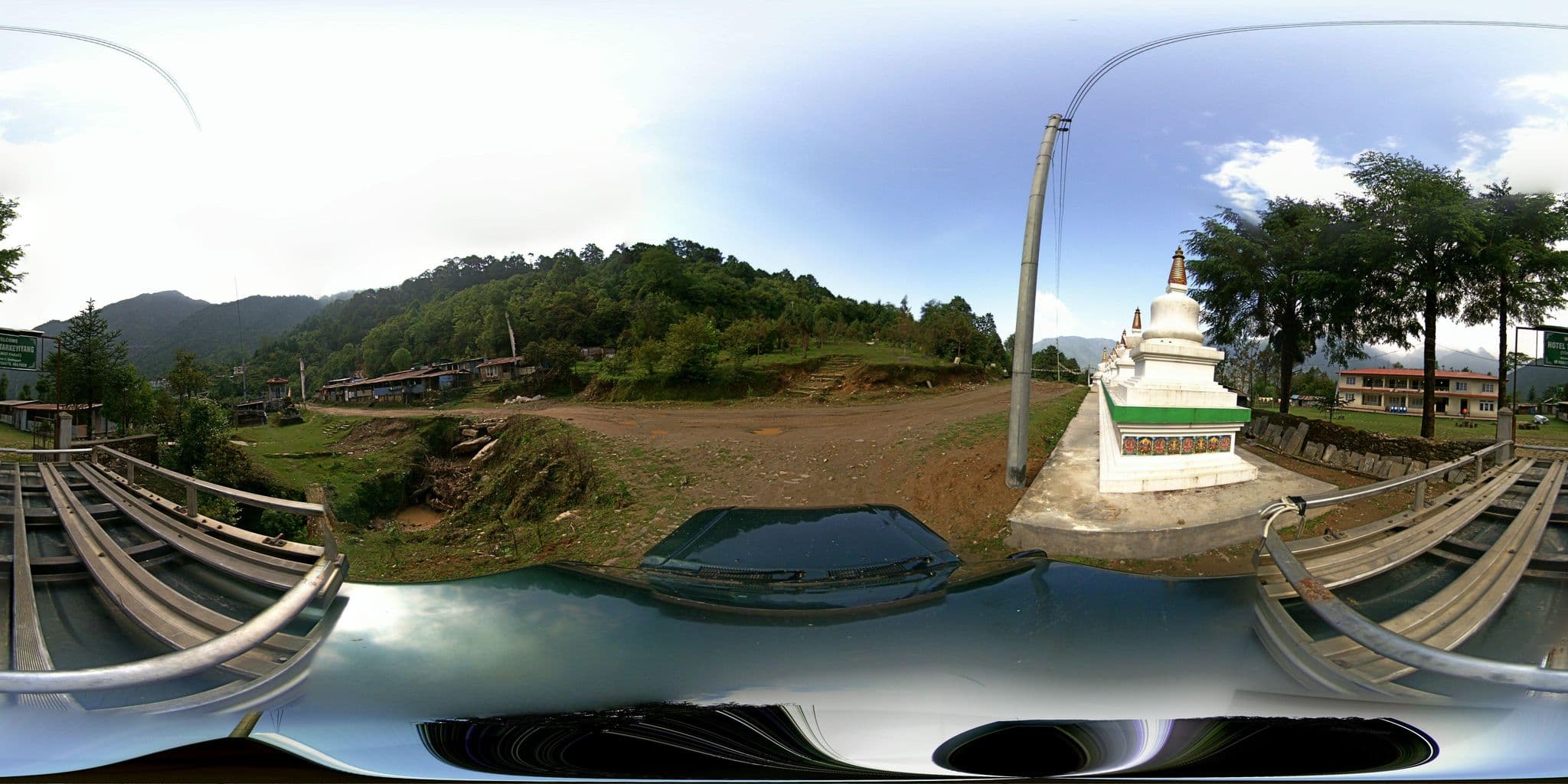 Street view near Buddha Lodge, Chautārā — © Nepal_FRES (CC BY-SA · Mapillary)
