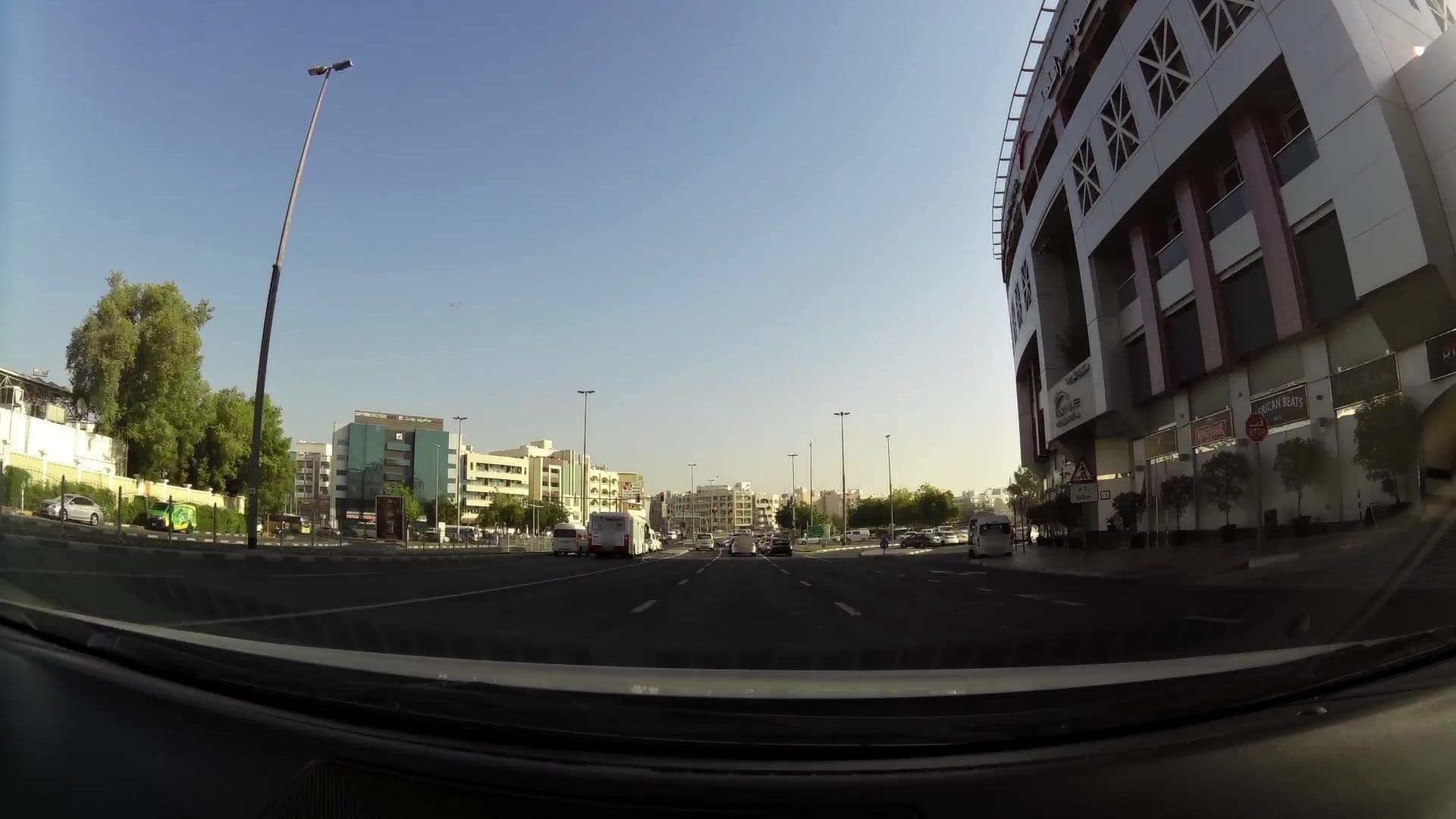 Street view near Fortune Grande Hotel, Al Muteena — © kaartcam (CC BY-SA · Mapillary)