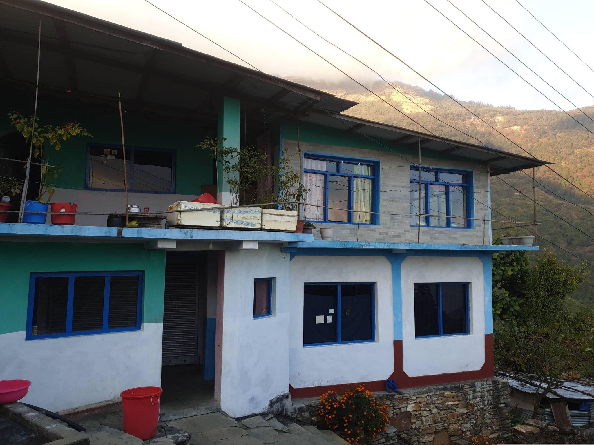 Street view near Laxmi hotel, Bāgluṅ — © Titus21Lhomi (CC BY-SA · Mapillary)