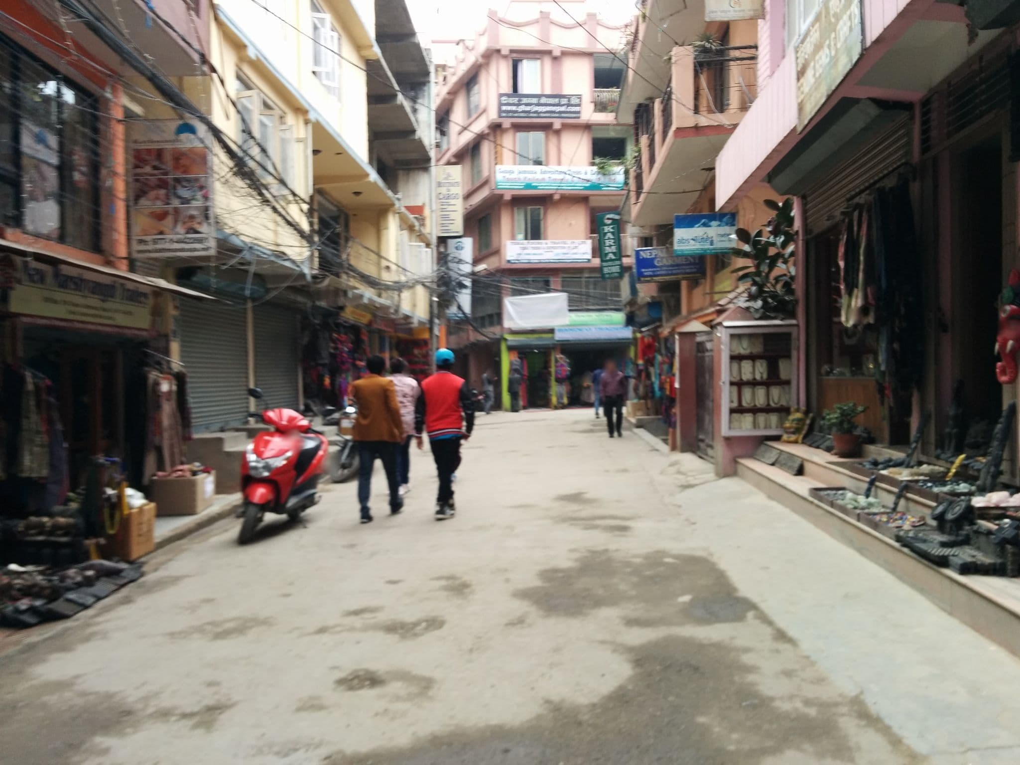Street view near Serenity, Kathmandu — © sashazykov (CC BY-SA · Mapillary)