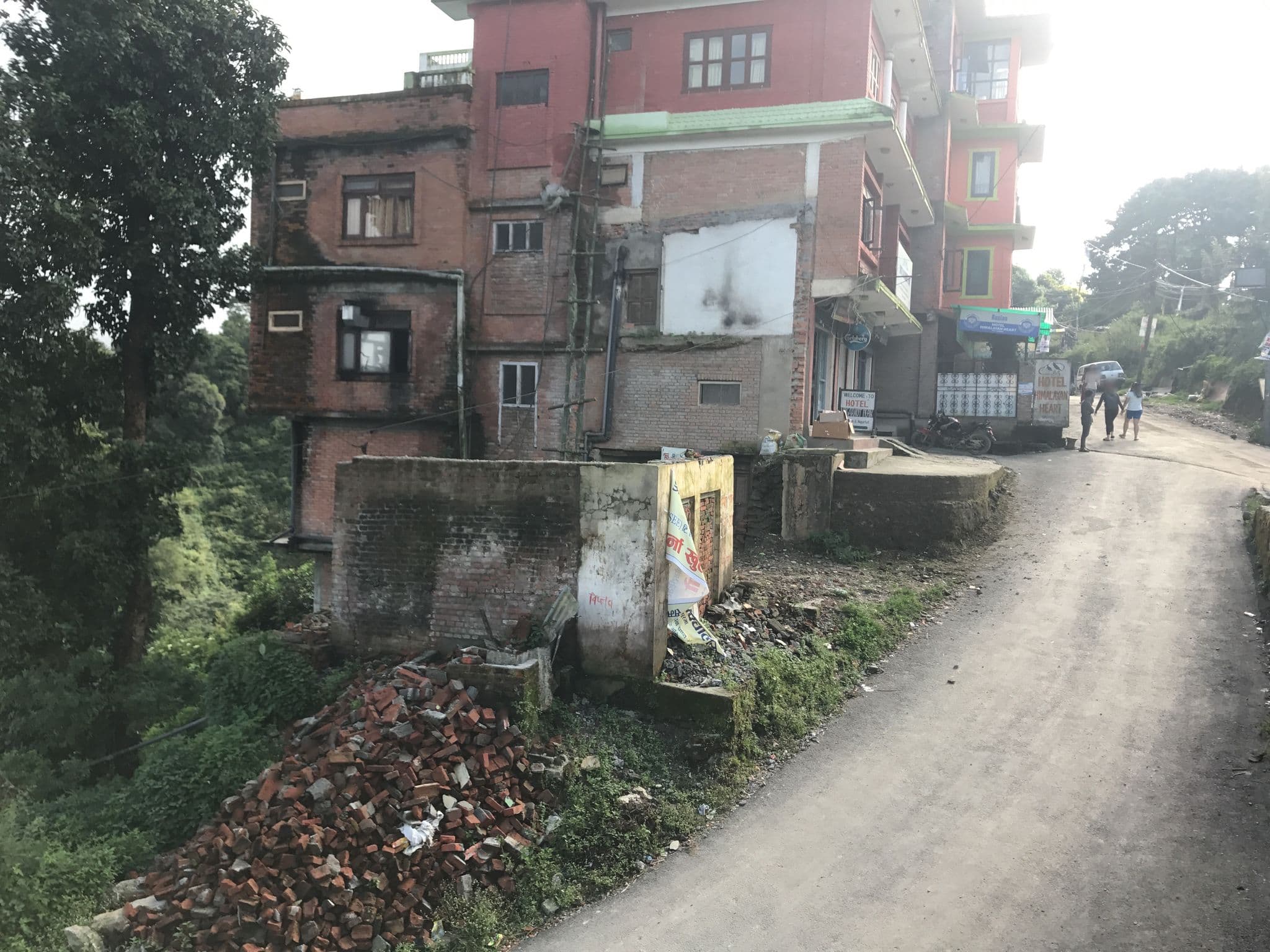 Street view near Hotel Himalayan heart, Nagarkot — © Ayame (CC BY-SA · Mapillary)