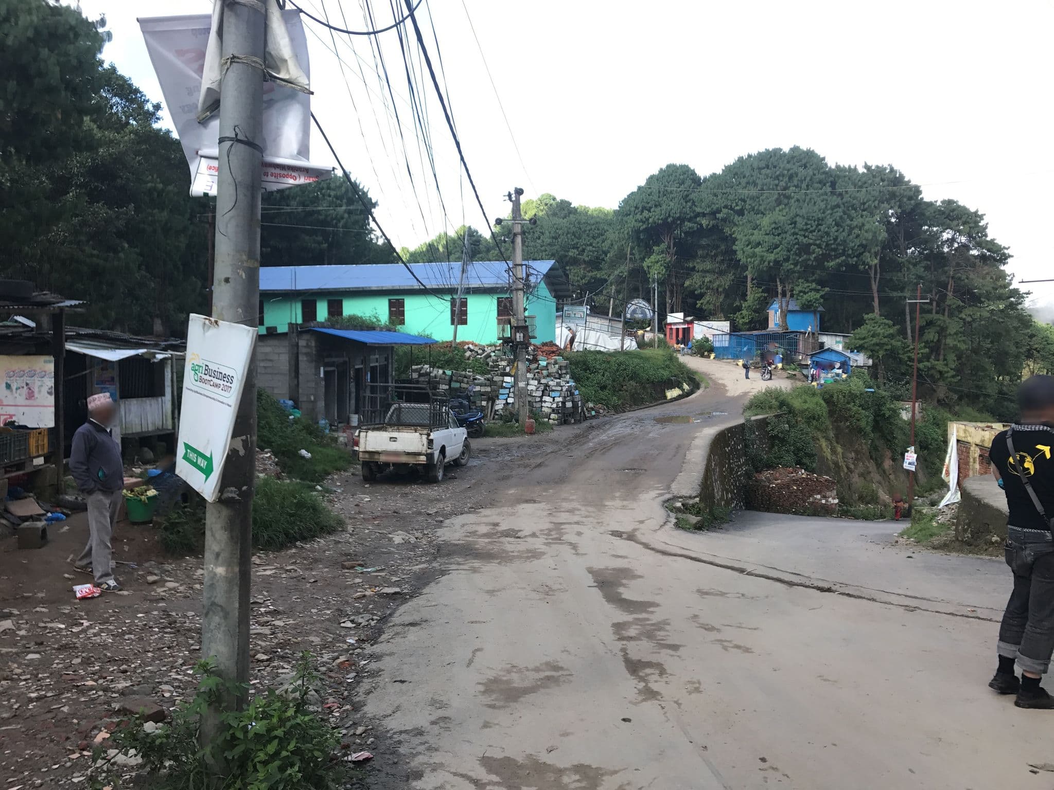 Street view near Hotel Himalyan heart, Nagarkot — © Ayame (CC BY-SA · Mapillary)