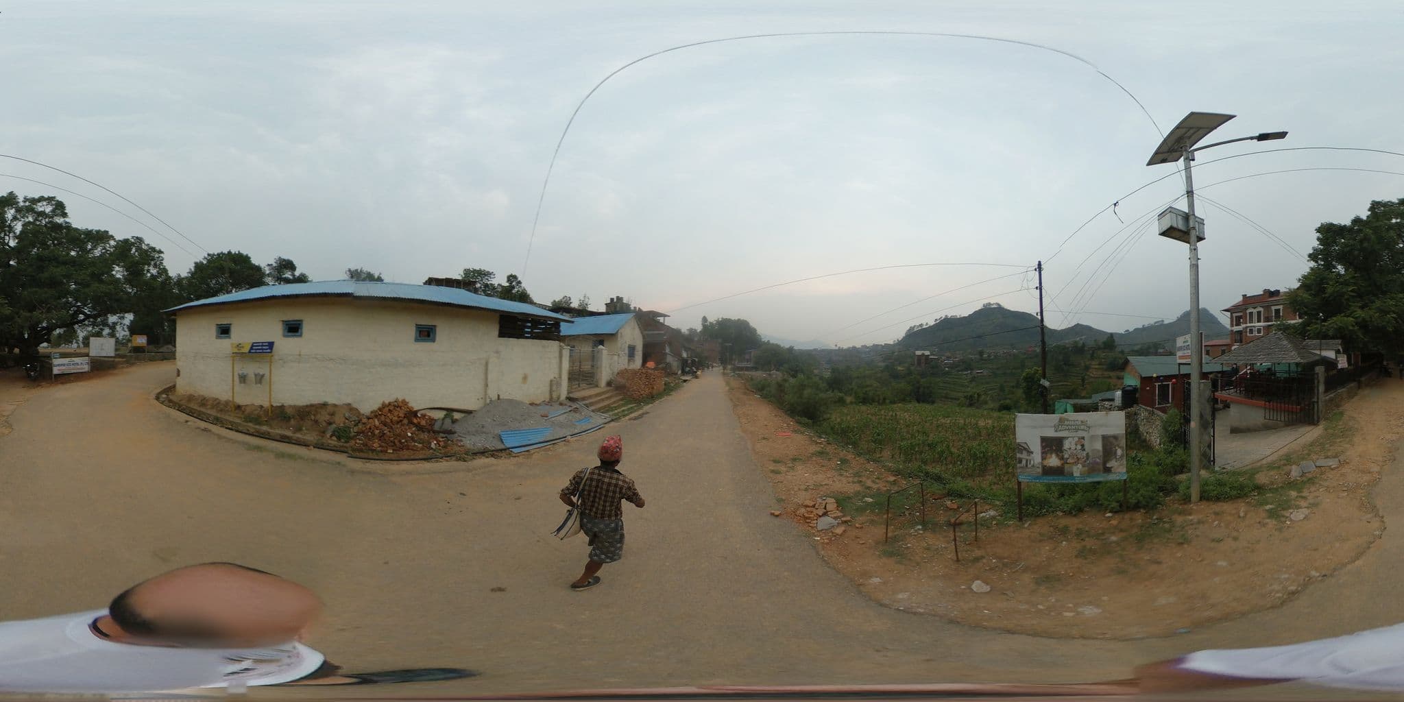 Street view near Bandipur Eco Hotel, Bharatpur