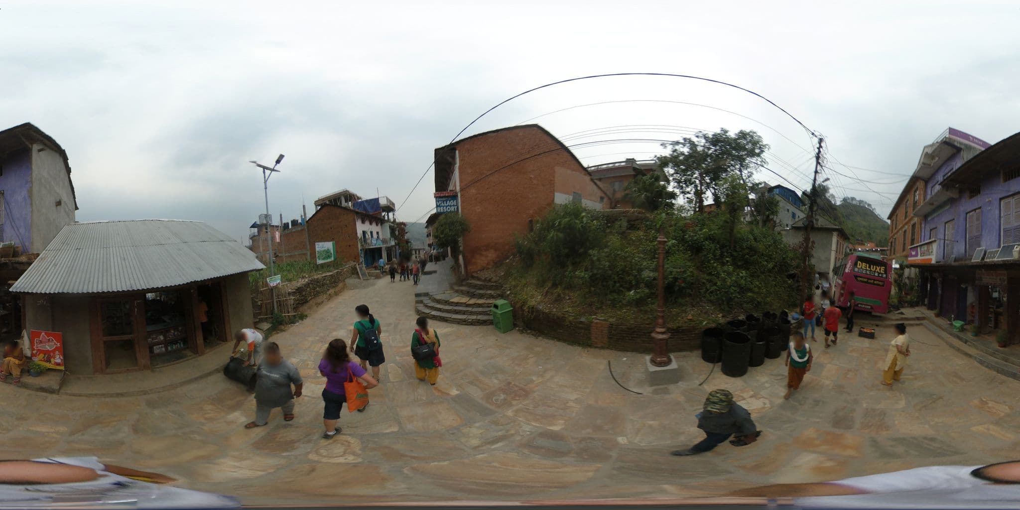 Street view near Bandipur Village Resort, Bharatpur