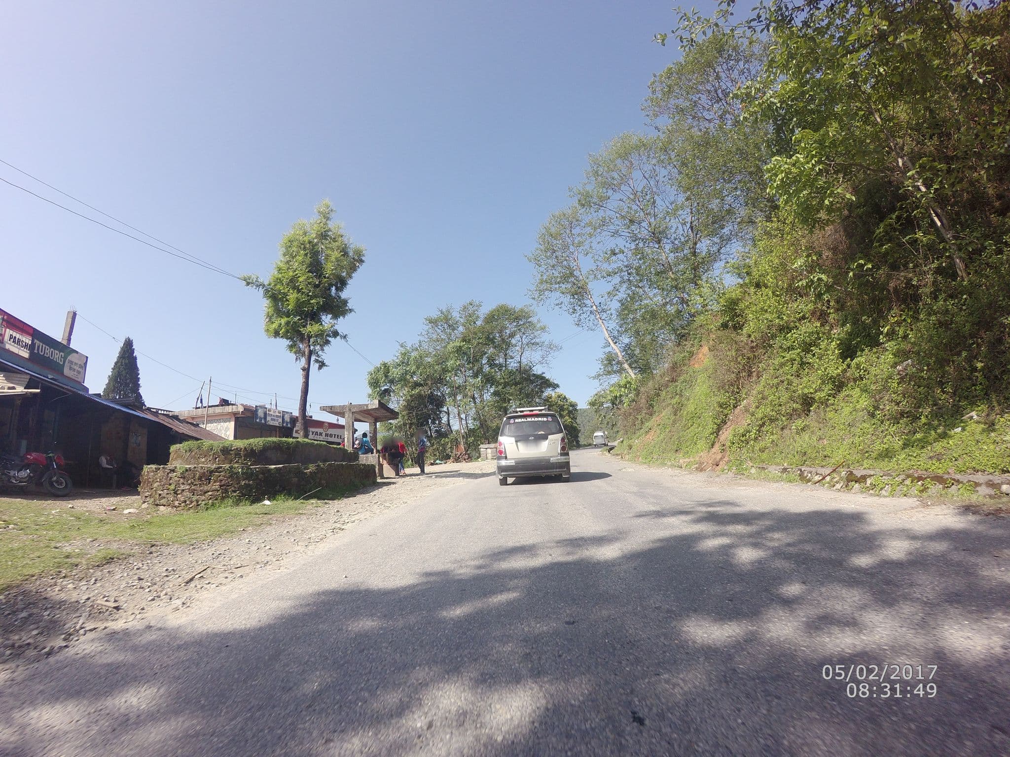 Street view near Yak Hotel, Pokhara