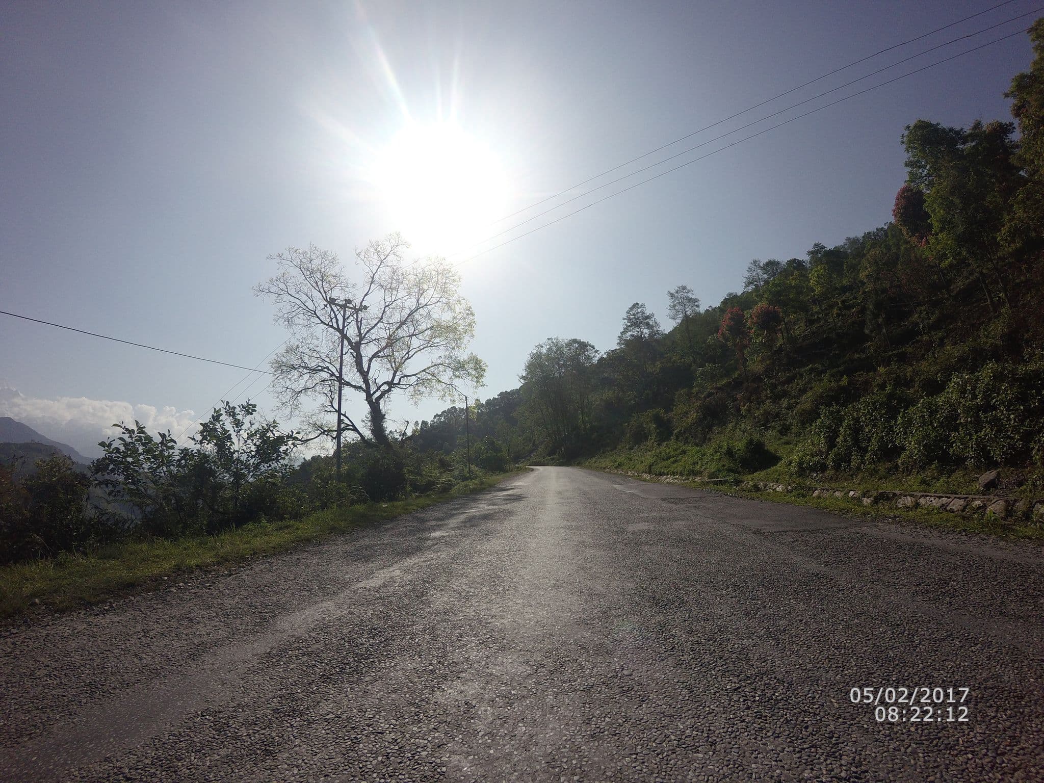 Street view near Himalaya View Hotel, Pokhara