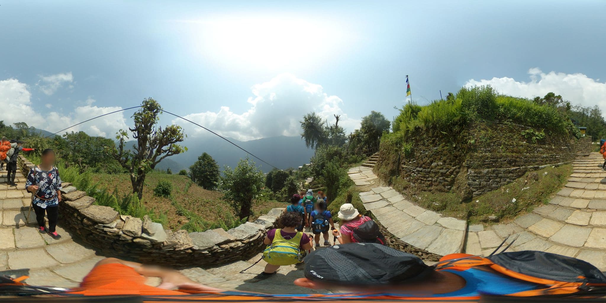 Street view near Ghandruk Guest House and Restaurant, Chitre
