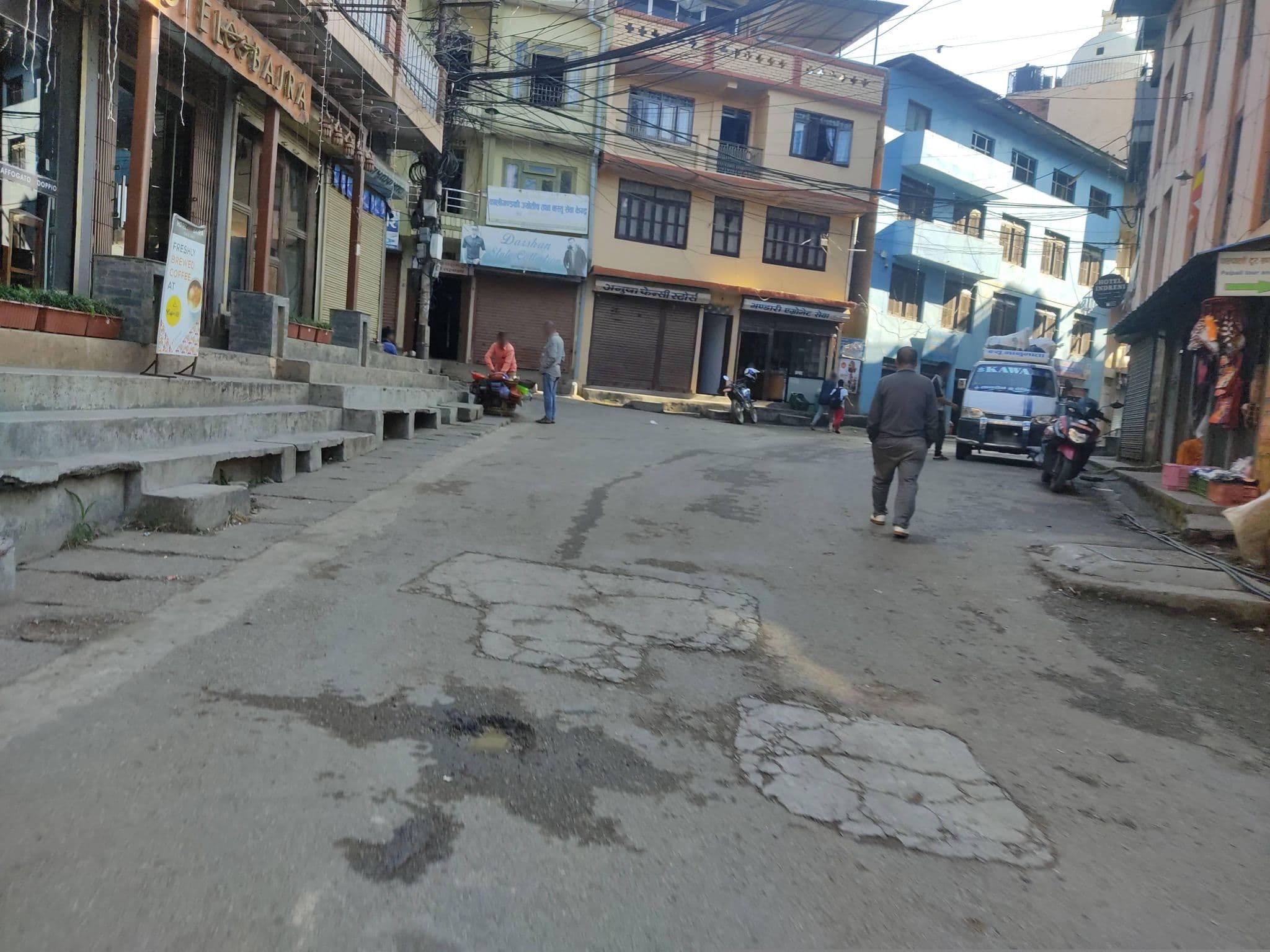 Street view near The Bajra, Tānsen — © Rabina_1 (CC BY-SA · Mapillary)