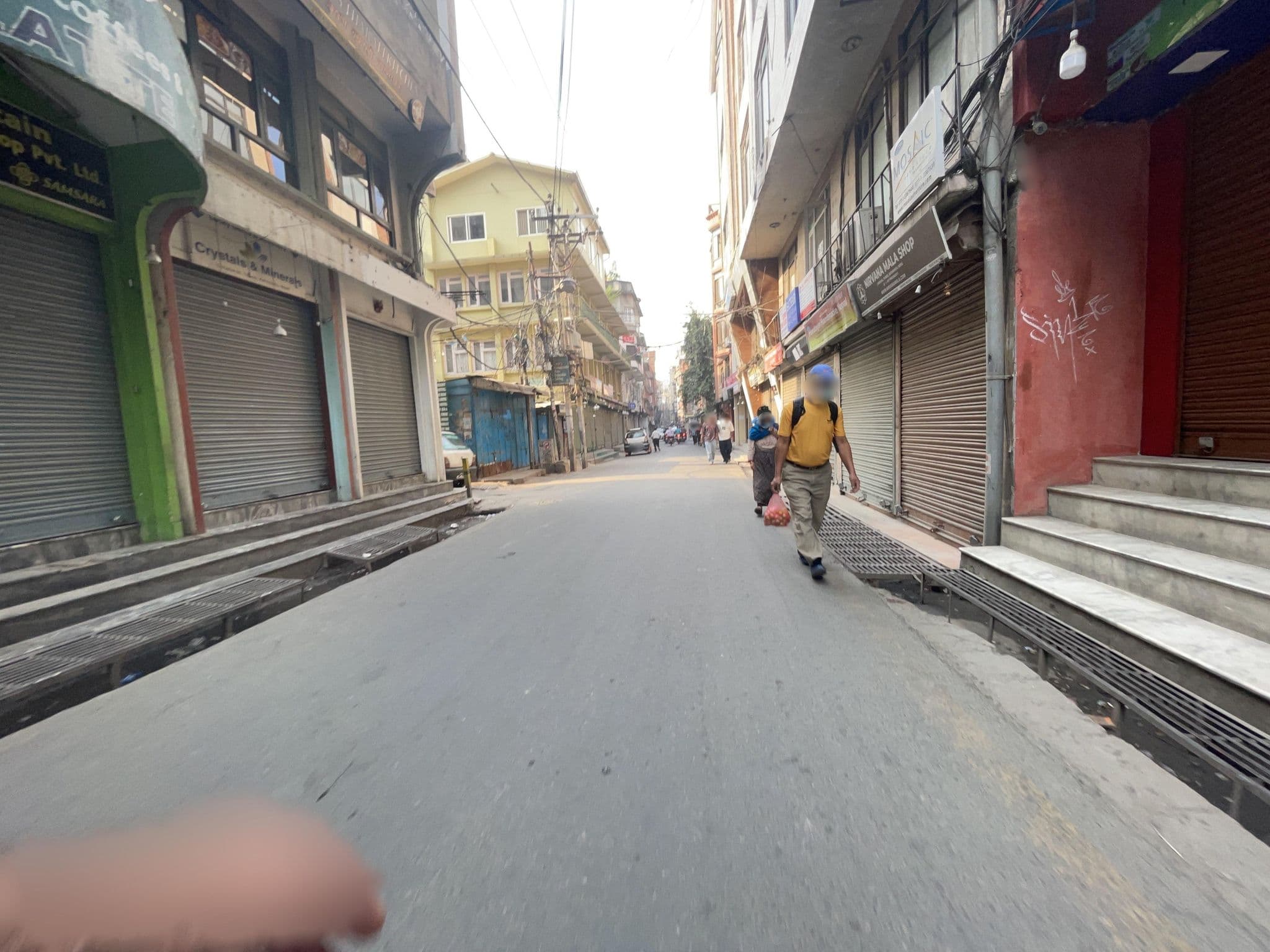 Street view near Shiraj B&B, Kathmandu