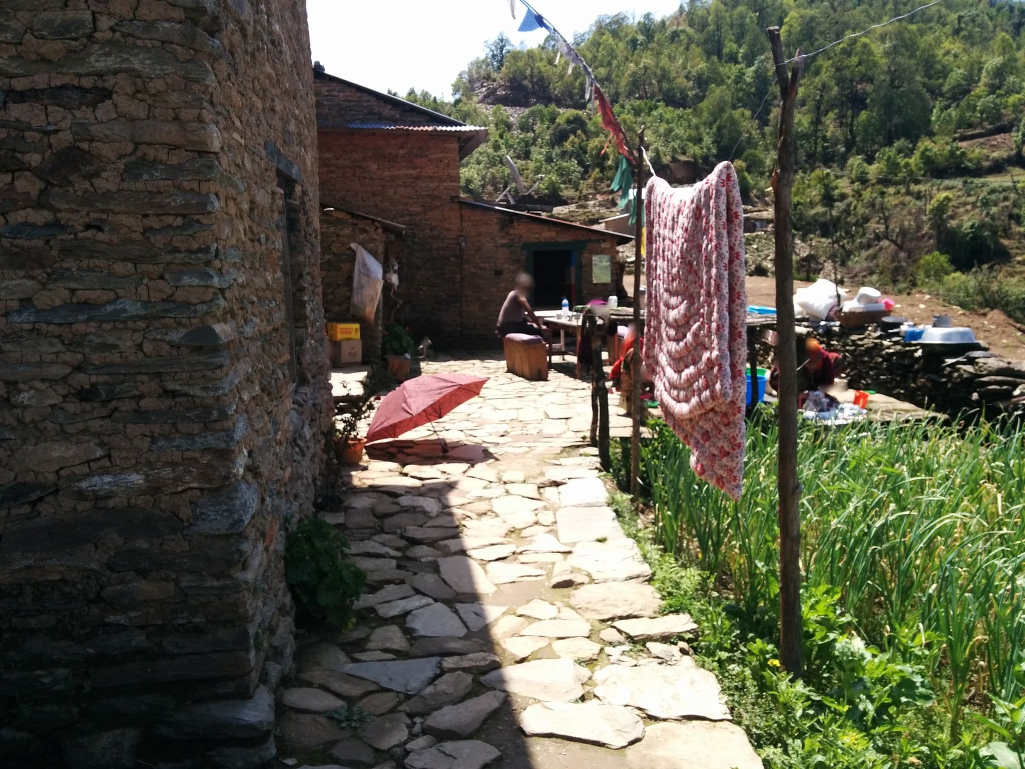 Street view near Panchase Paradise Camp, Kusma — © sashazykov (CC BY-SA · Mapillary)