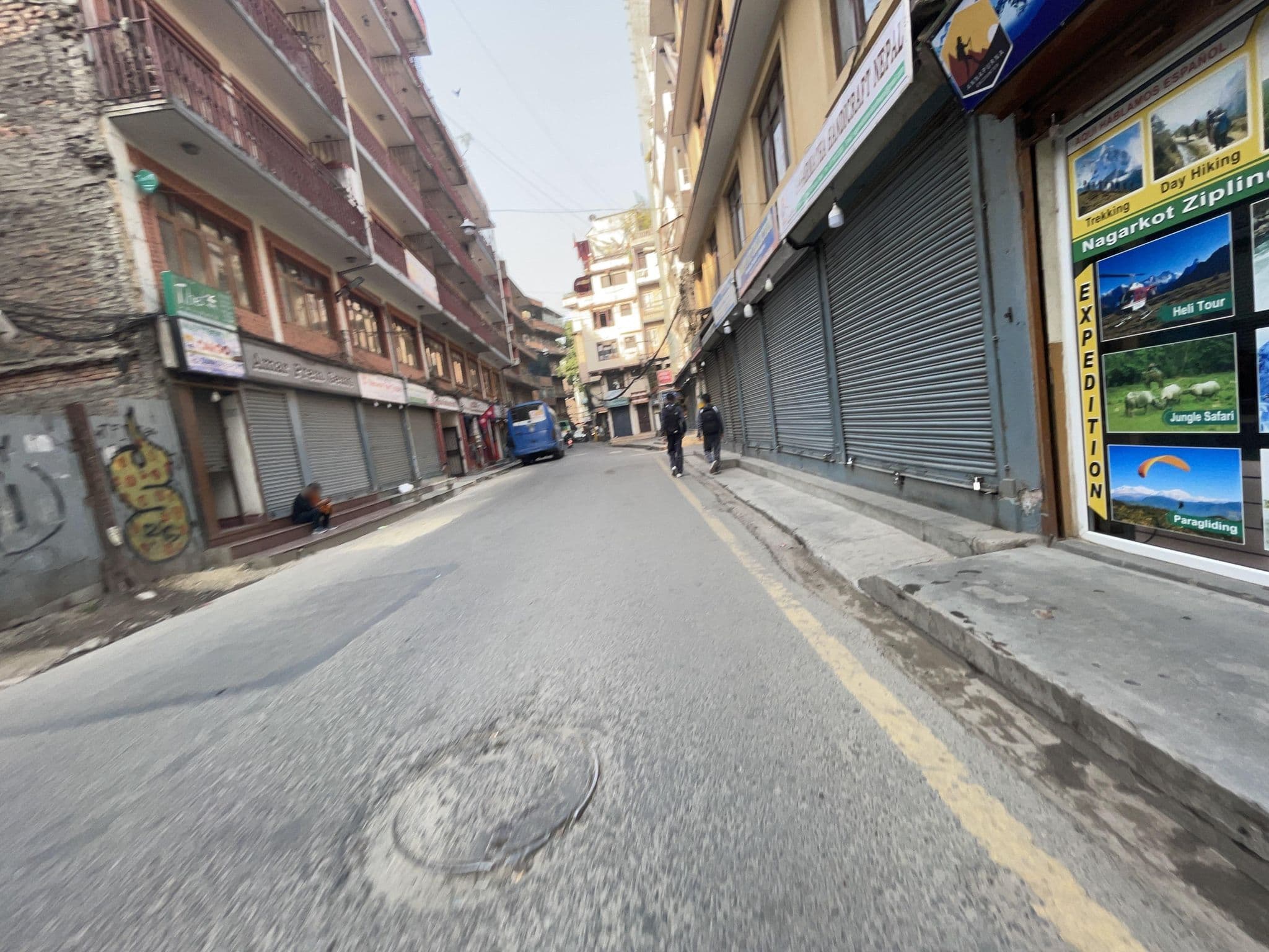 Street view near Hotel Everest Mount Holiday, Kathmandu