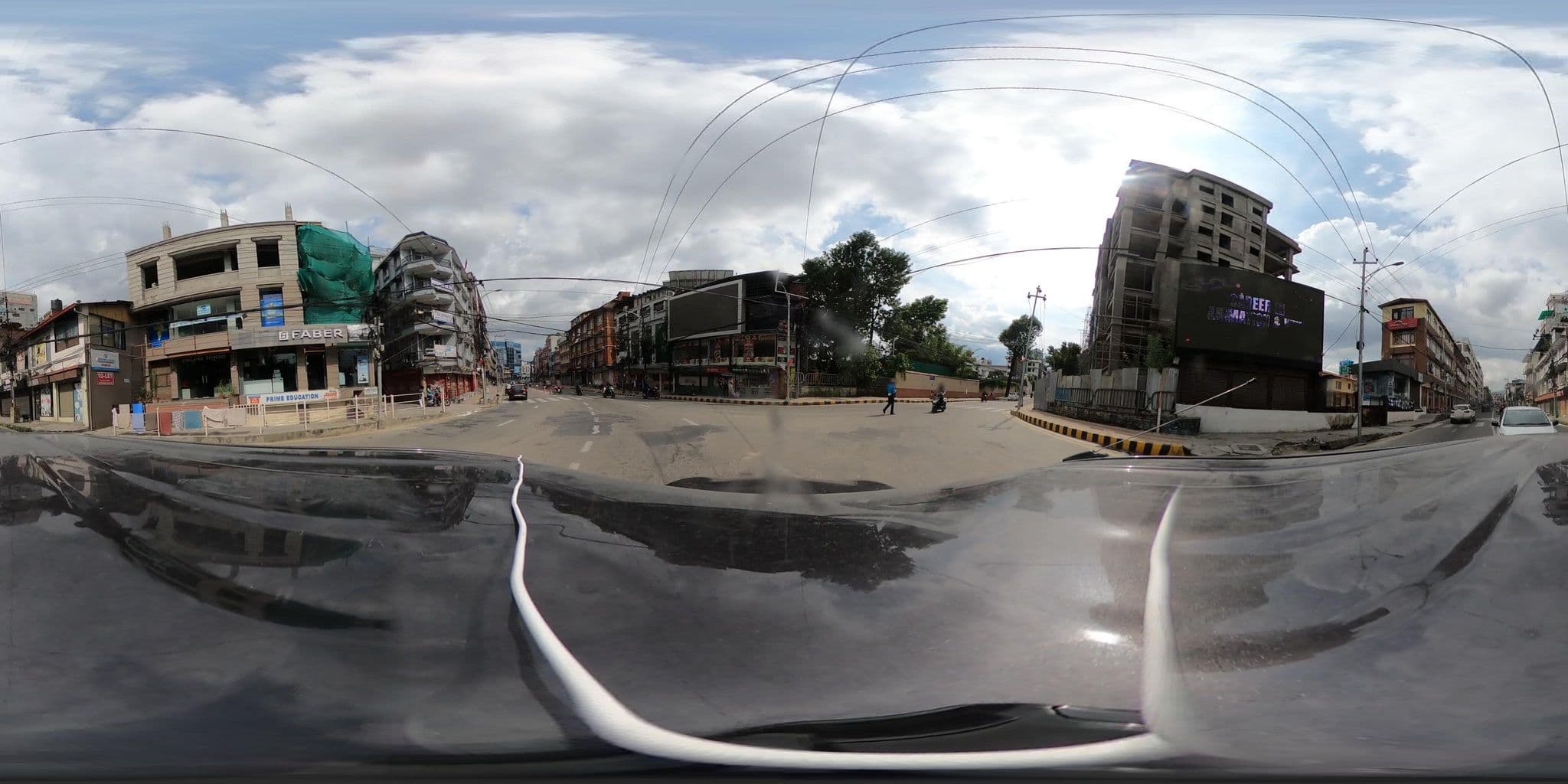 Street view near Shiva Tirupati Hotel, Kathmandu