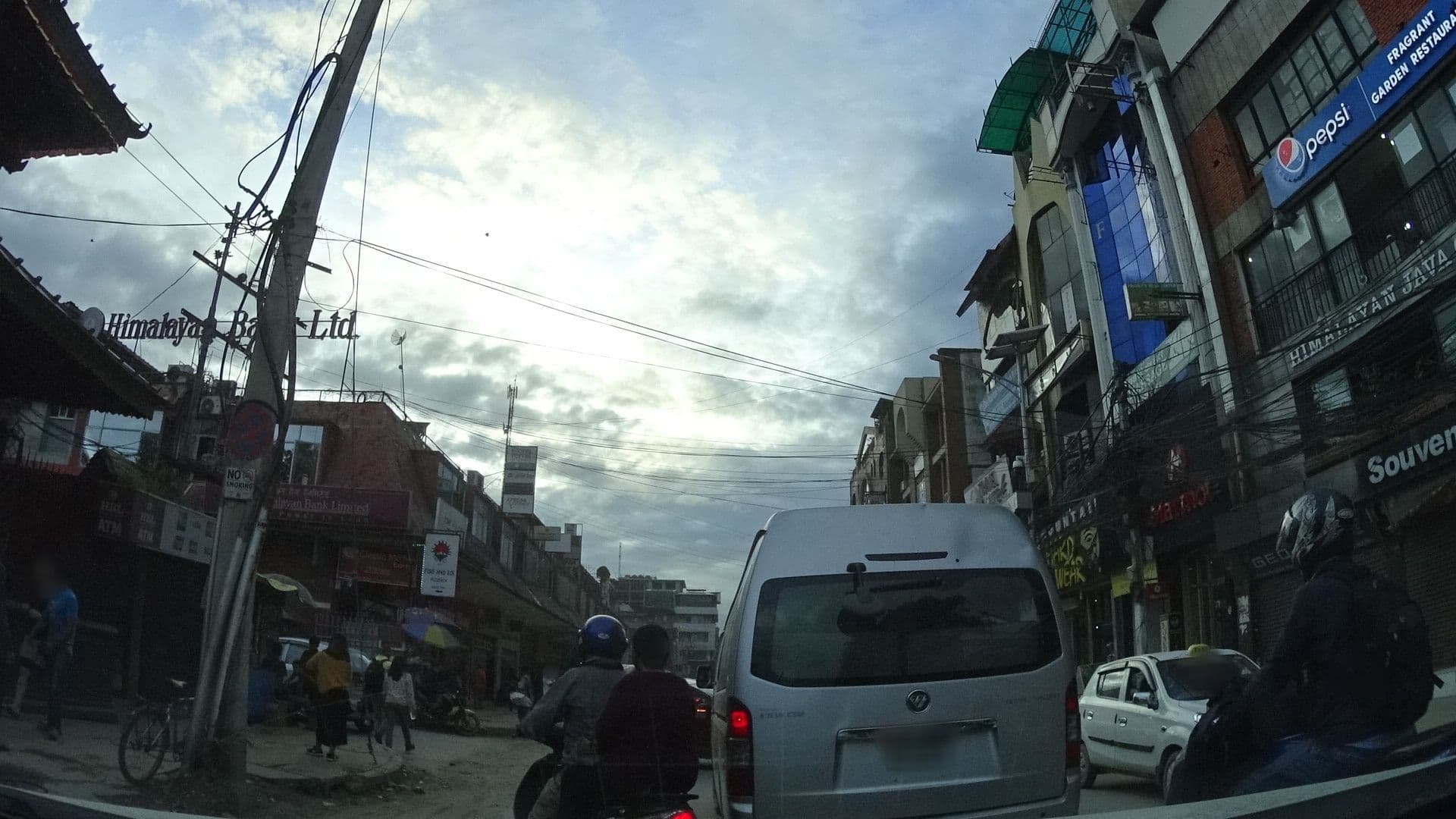 Street view near Milarepa, Kathmandu