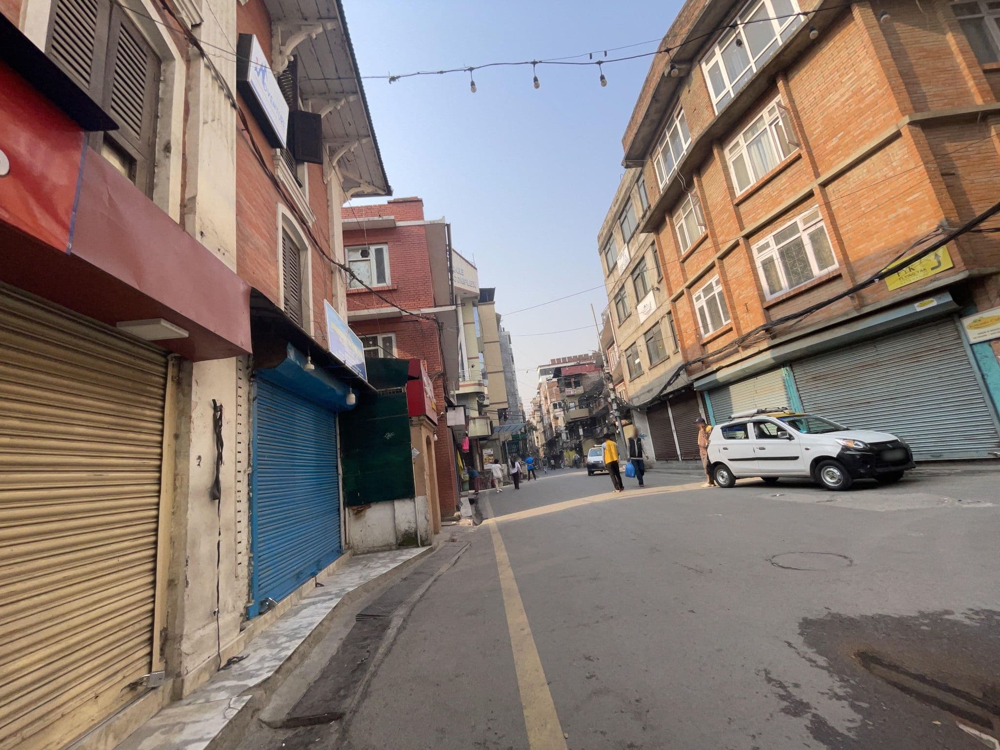 Street view near Hotel Luna Kathmandu, Kathmandu