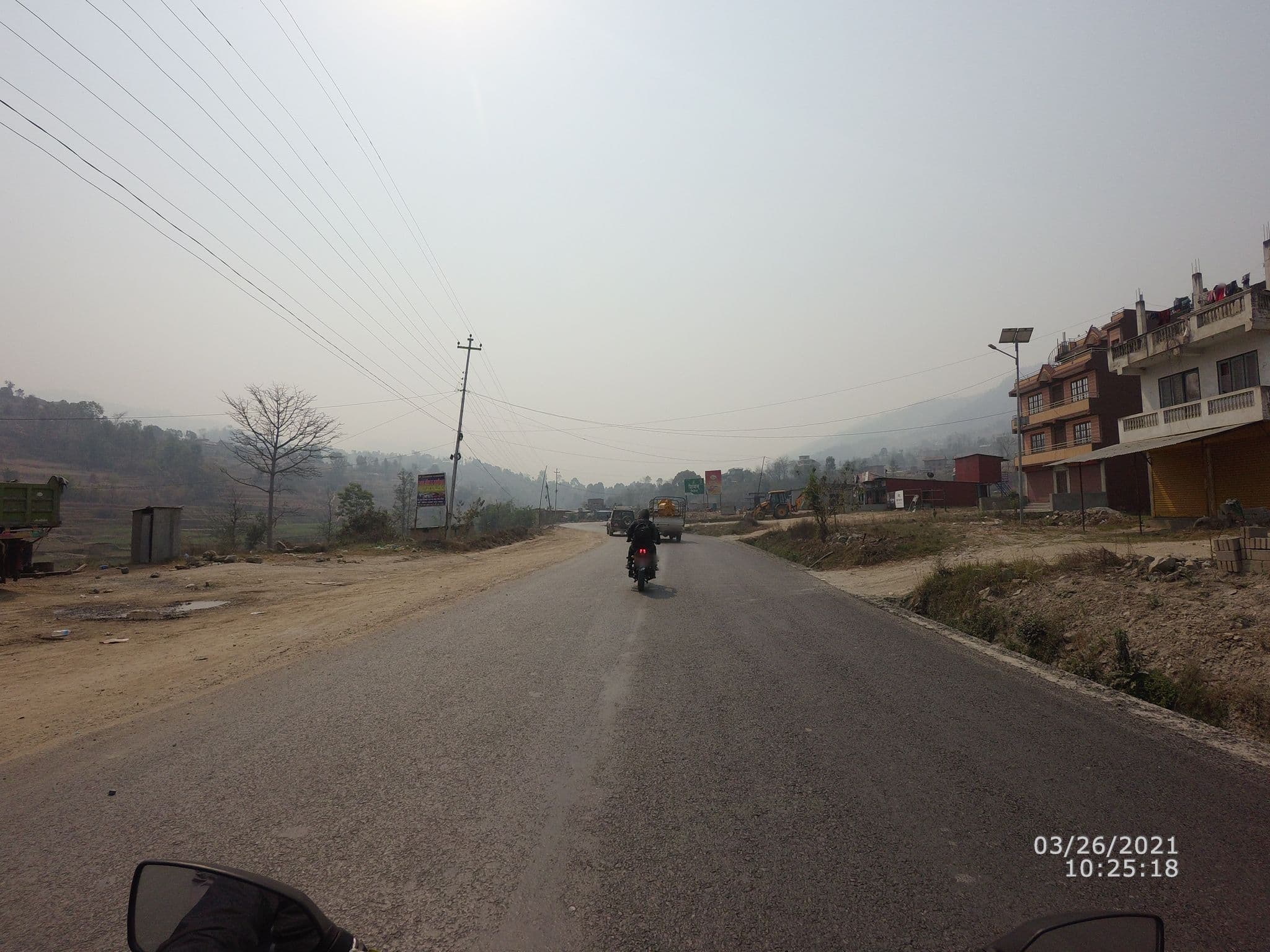 Street view near Namobuddha hotel, Dhulikhel — © roshanpoudel14 (CC BY-SA · Mapillary)