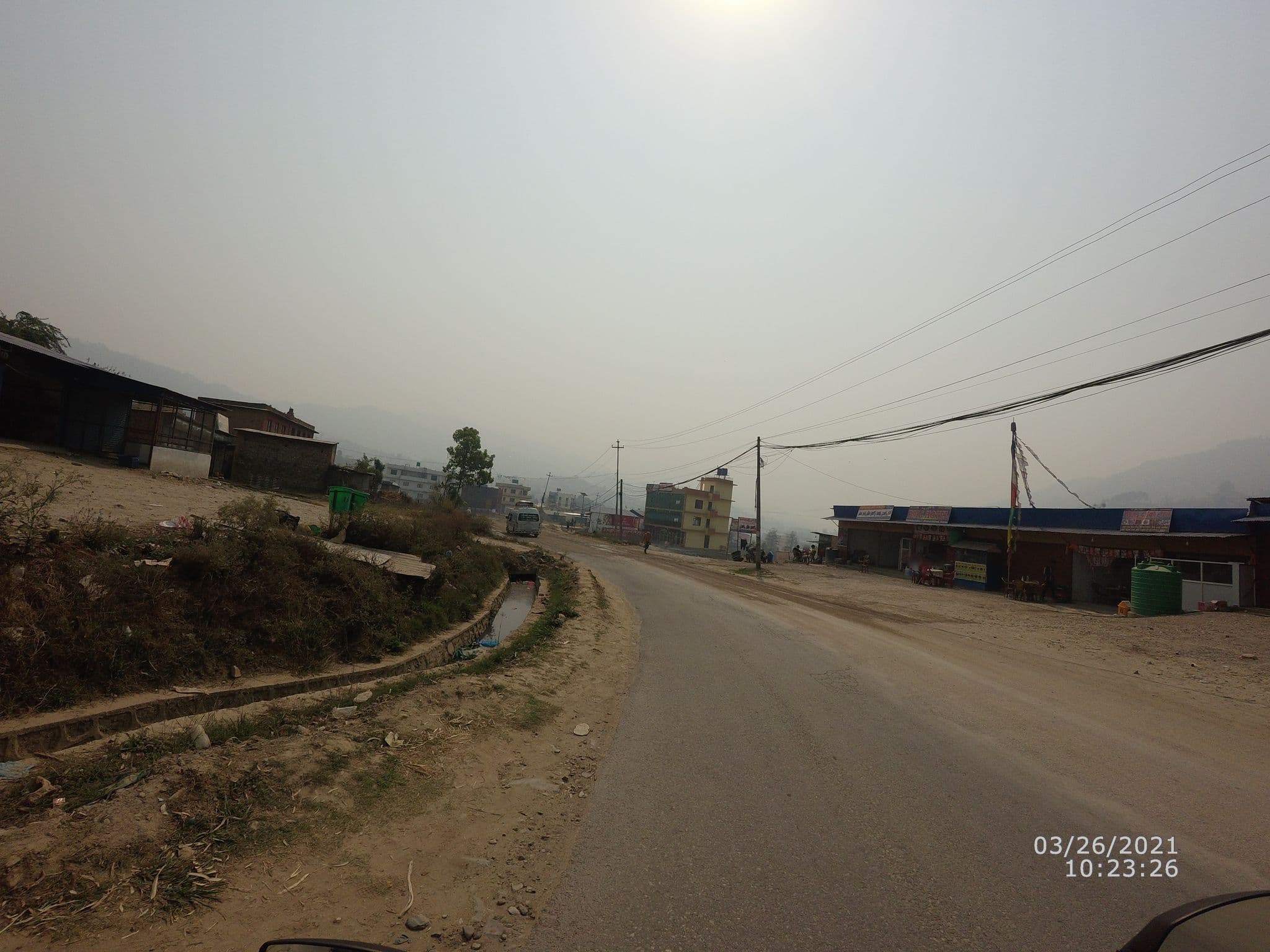 Street view near Tenzing daiko hotel, Dhulikhel — © roshanpoudel14 (CC BY-SA · Mapillary)