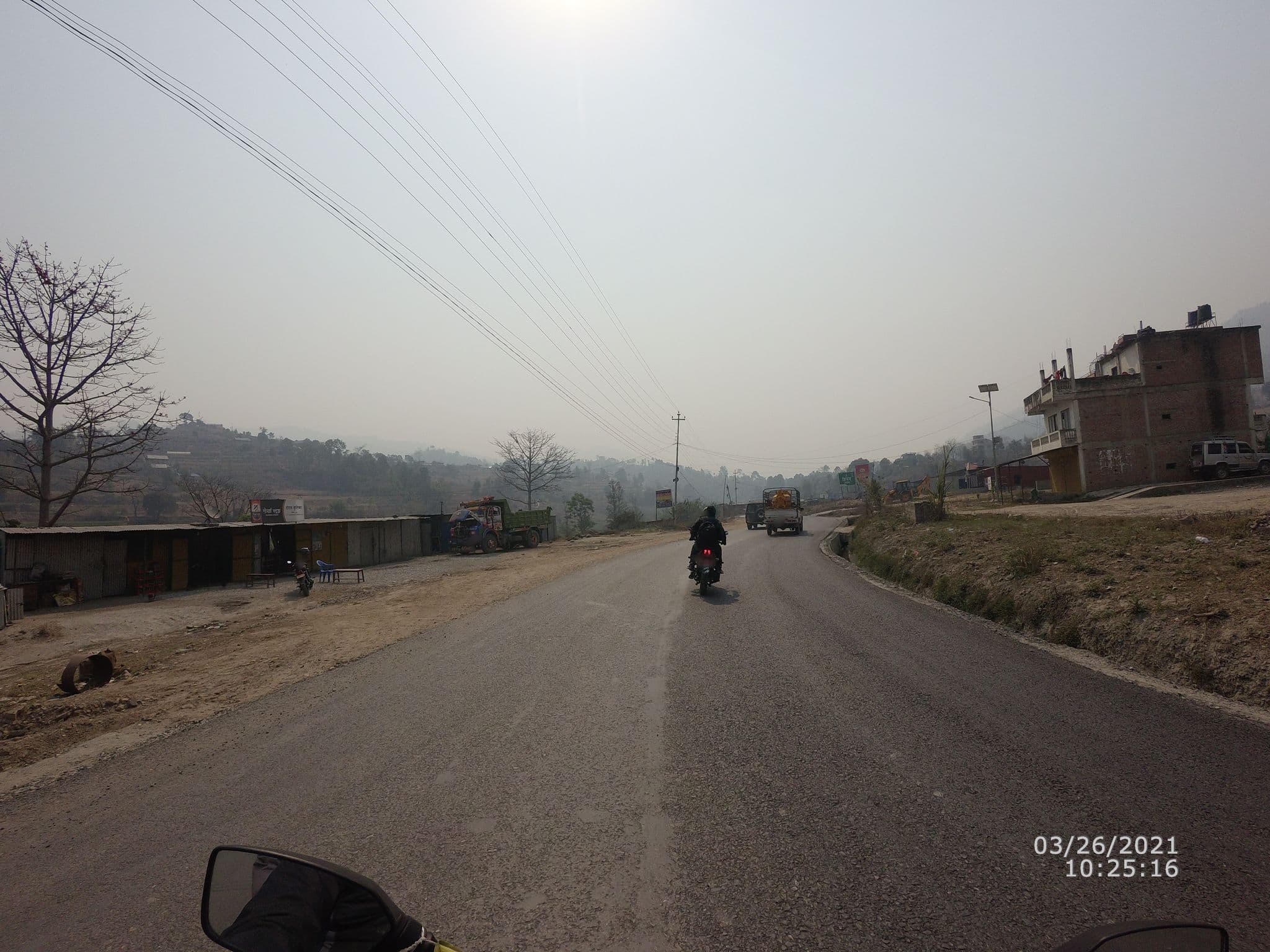 Street view near hotel Kritika, Dhulikhel — © roshanpoudel14 (CC BY-SA · Mapillary)