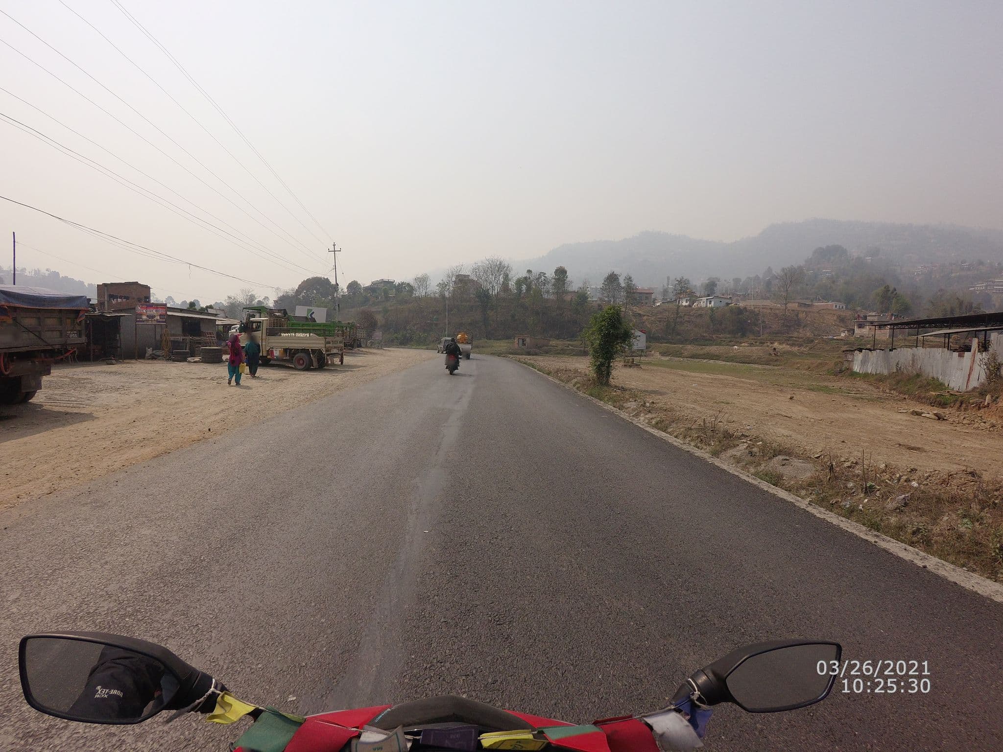 Street view near Didibhai hotel, Dhulikhel — © roshanpoudel14 (CC BY-SA · Mapillary)