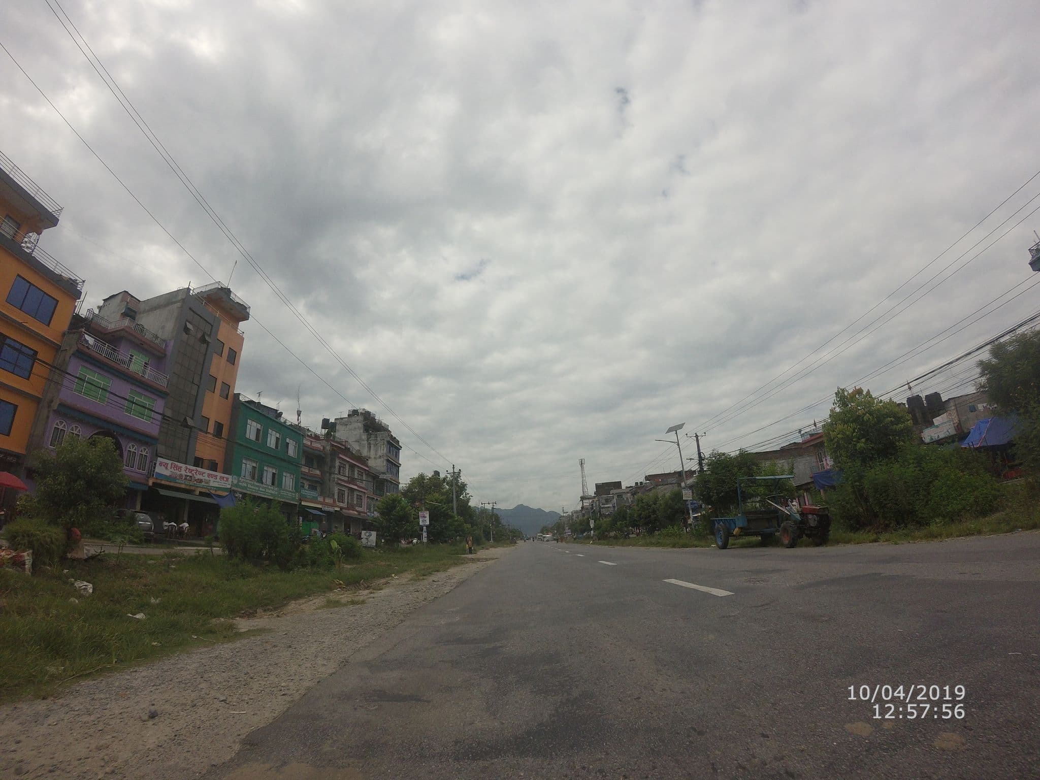 Street view near Hotel Sakar Restaurant and Lodge, Bhattarai Danda — © roshanpoudel14 (CC BY-SA · Mapillary)