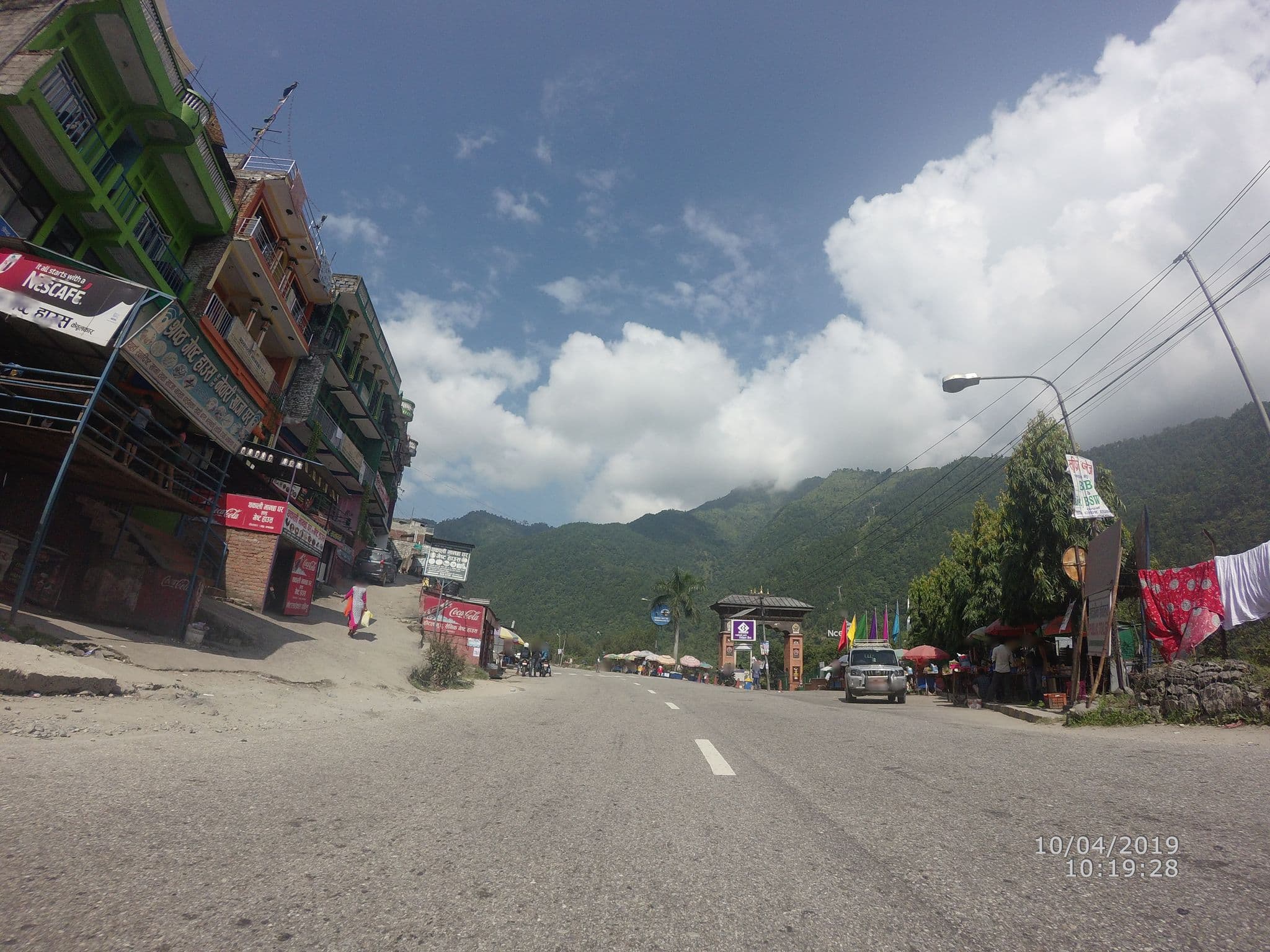 Street view near Sainik Hotel and Guest House, Bharatpur