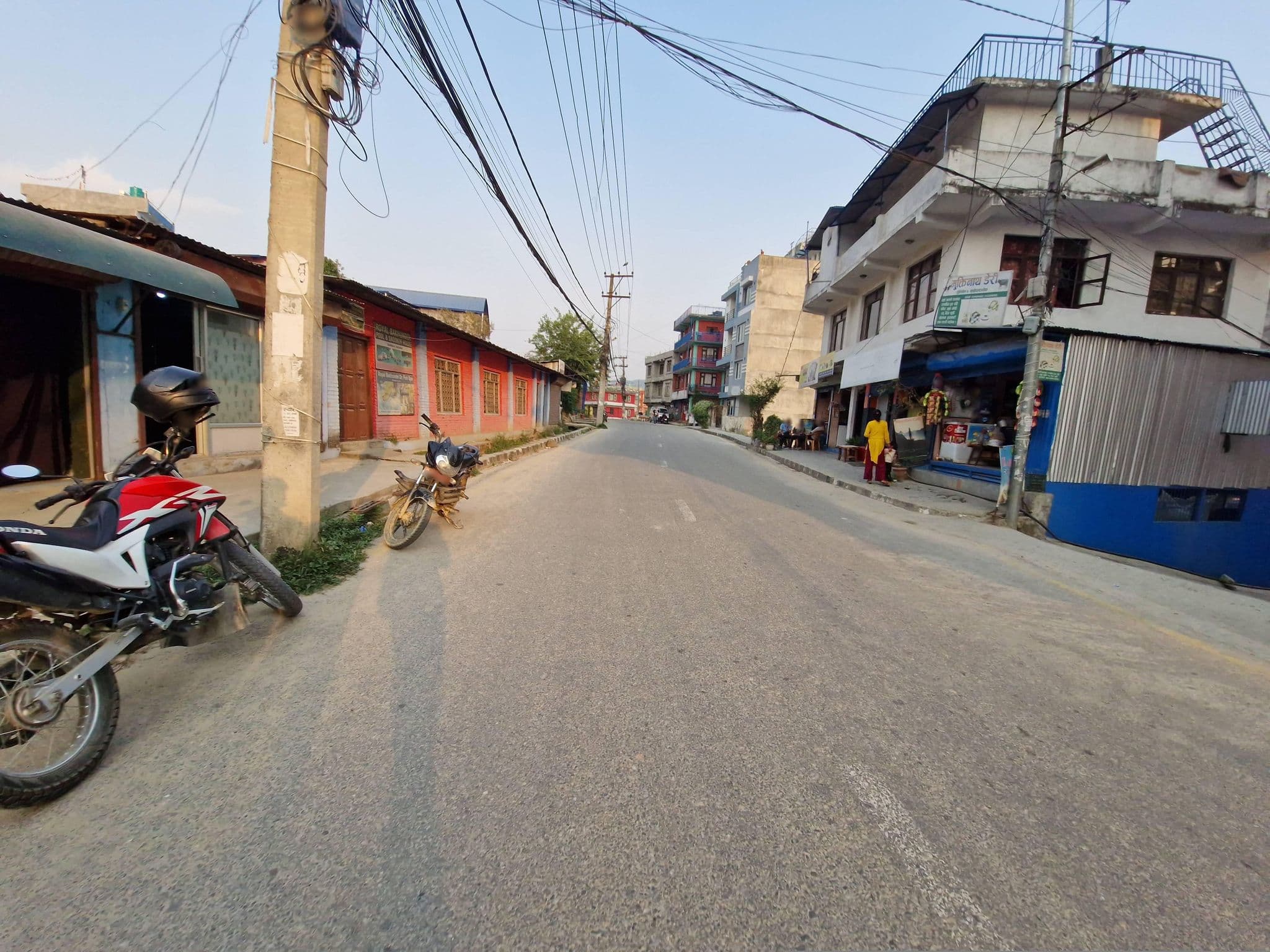 Street view near Divitya Girls Hostel, Dhulikhel — © aaditya (CC BY-SA · Mapillary)