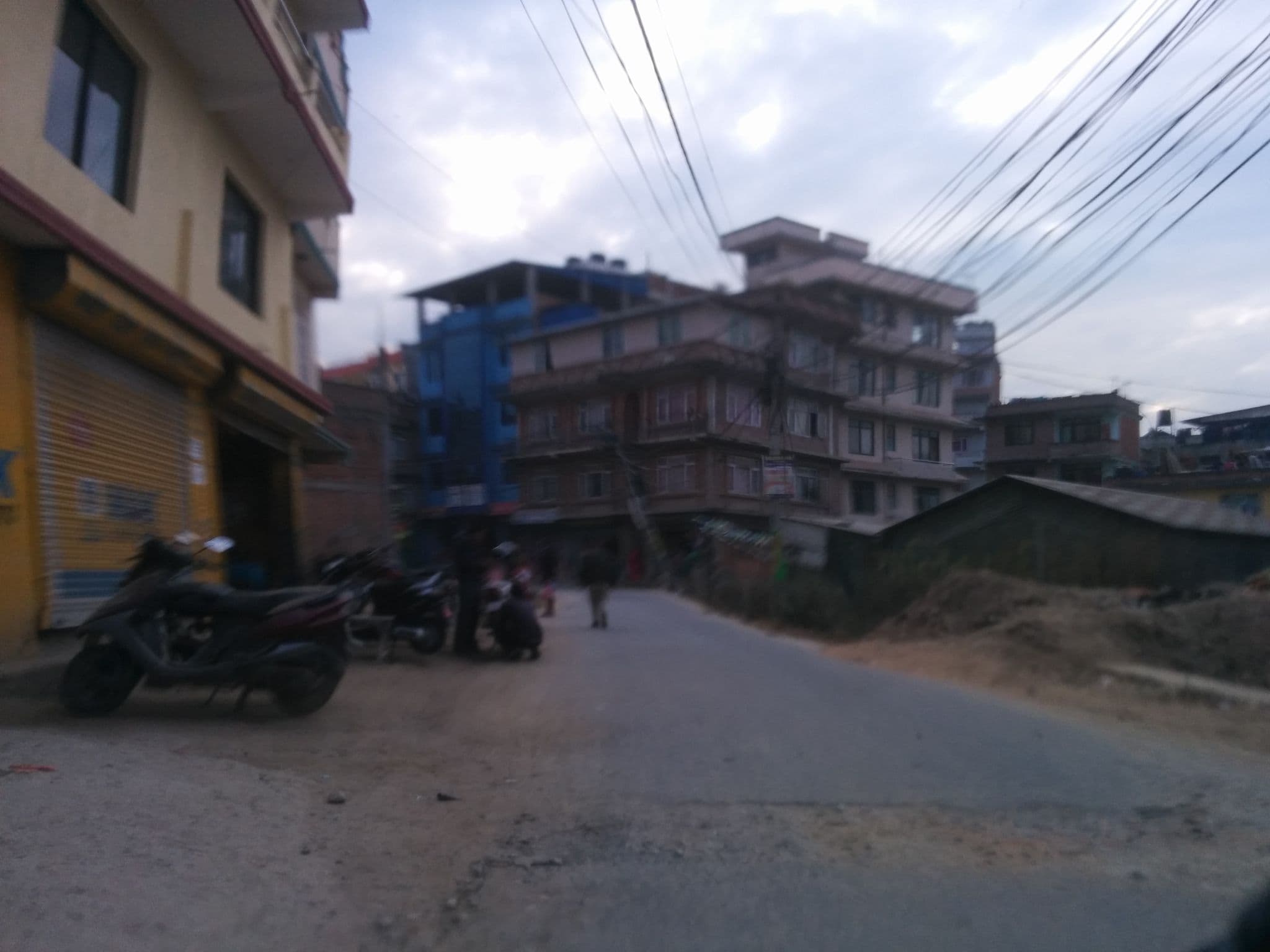 Street view near Angel Girls Hostel, Ki̇̄rtipur — © sarugthapa (CC BY-SA · Mapillary)