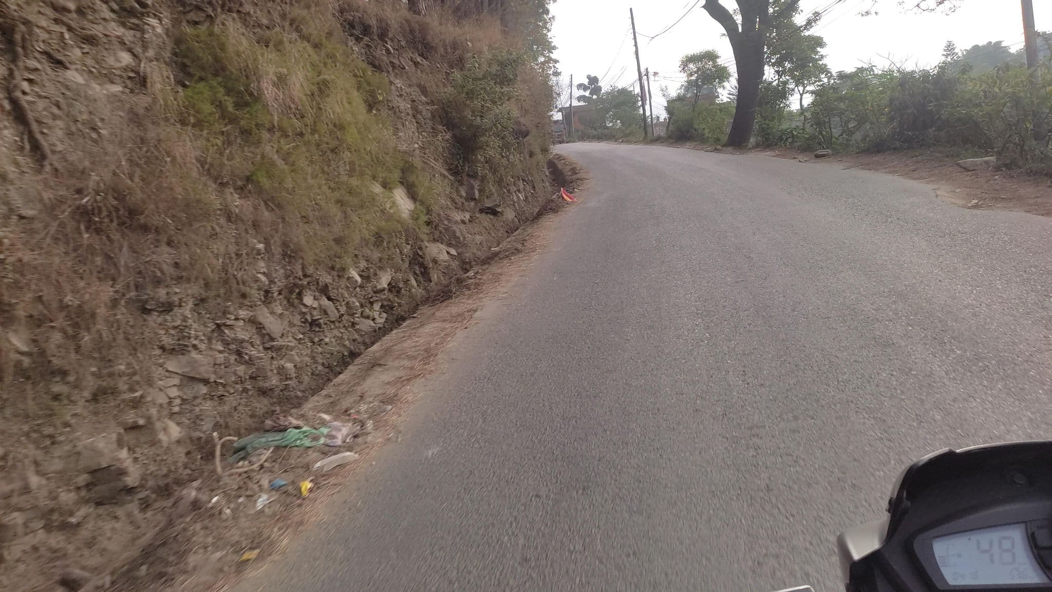 Street view near Ritu Charya Resort, Ki̇̄rtipur — © prashanna21 (CC BY-SA · Mapillary)