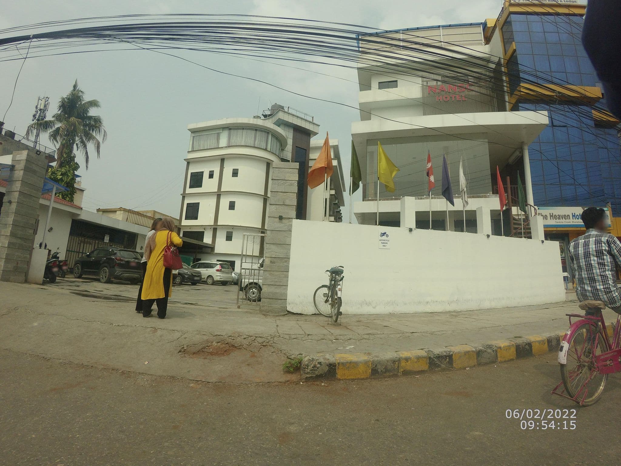 Street view near Nansc Hotel Pvt Ltd, Siddharthanagar — © gauravparajuli09 (CC BY-SA · Mapillary)