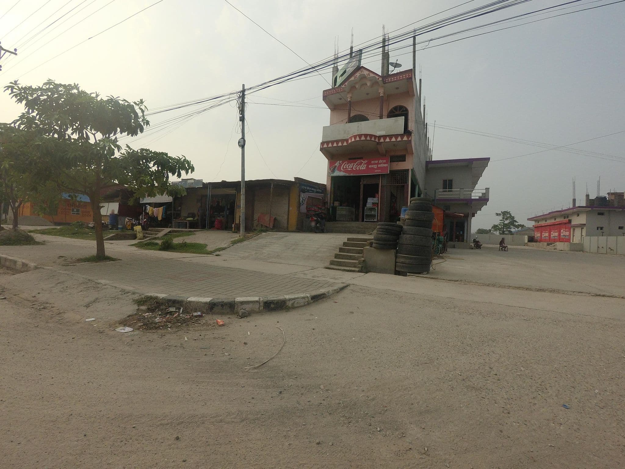 Street view near Staff Hotel Baglung Kalika, Siddharthanagar — © gauravparajuli09 (CC BY-SA · Mapillary)