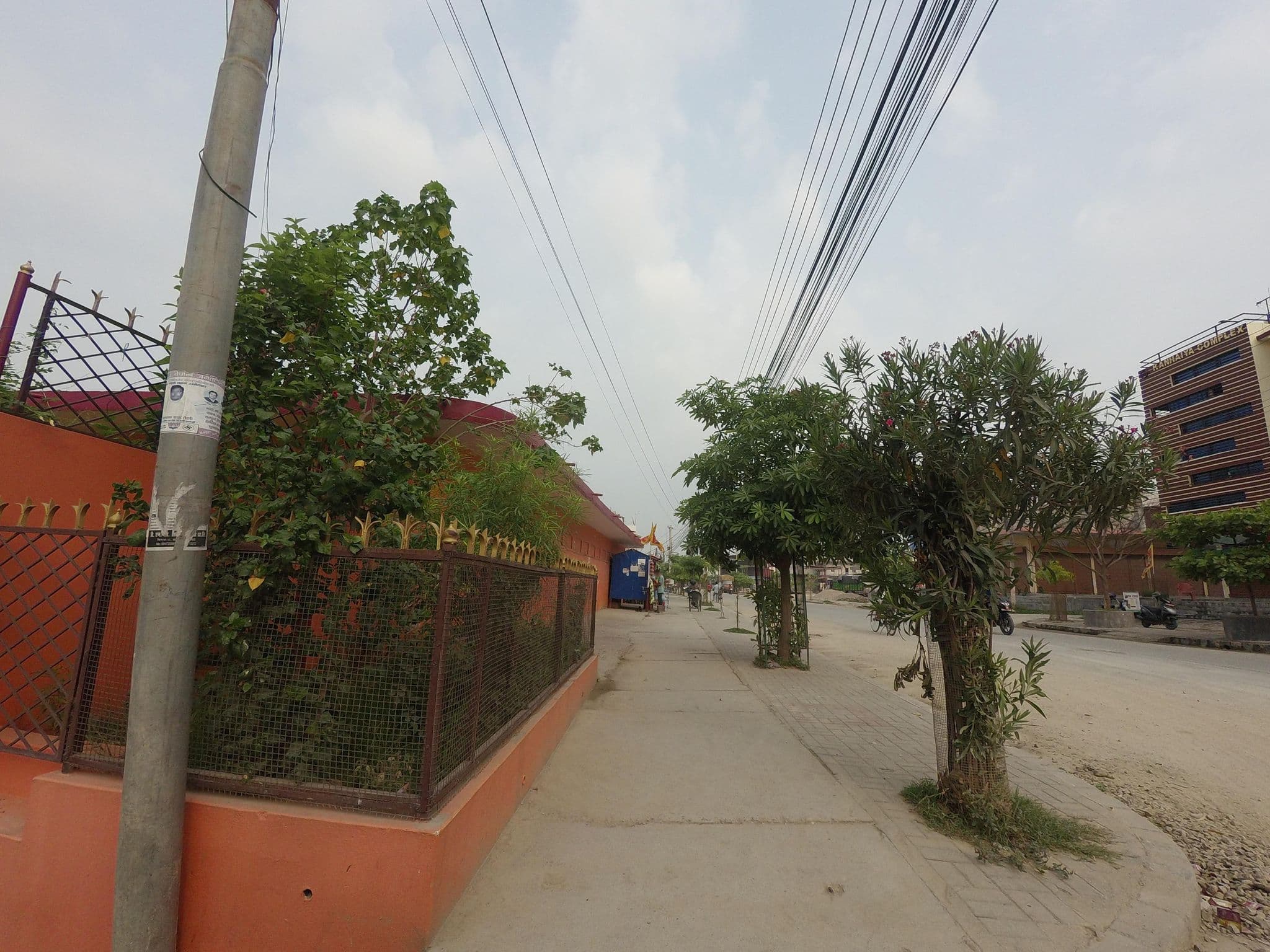Street view near Ghimire Staff Hotel, Siddharthanagar — © gauravparajuli09 (CC BY-SA · Mapillary)