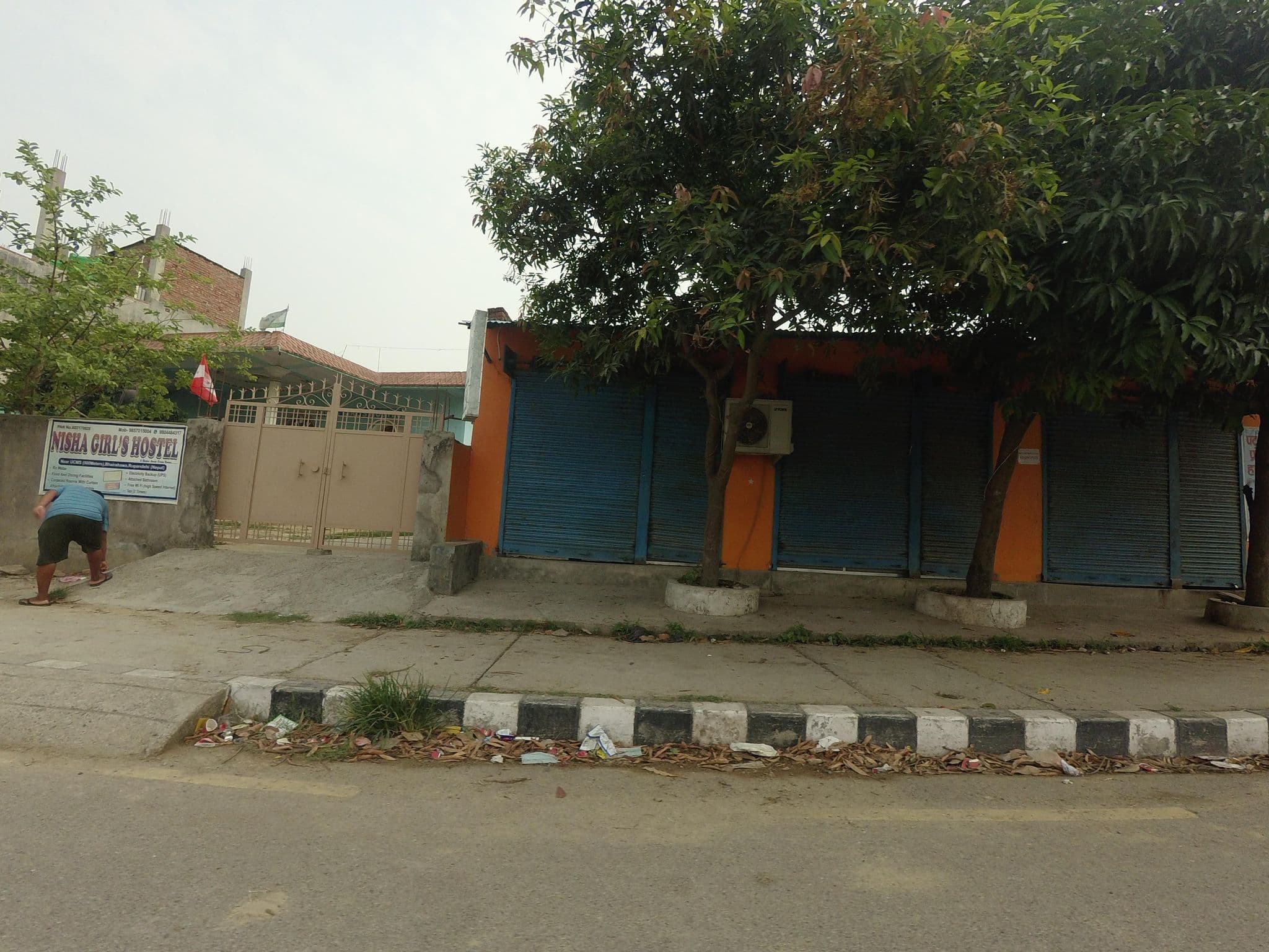 Street view near Nisha Girl's Hostel, Siddharthanagar — © gauravparajuli09 (CC BY-SA · Mapillary)