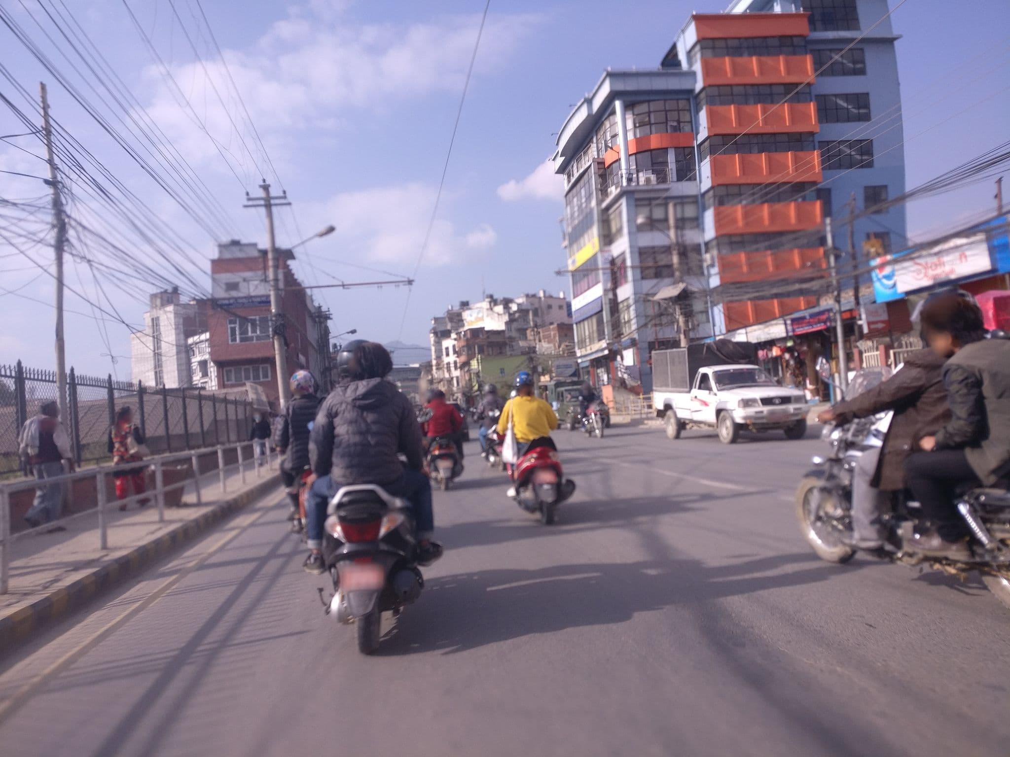 Street view near Vivantta Hotel, Kathmandu